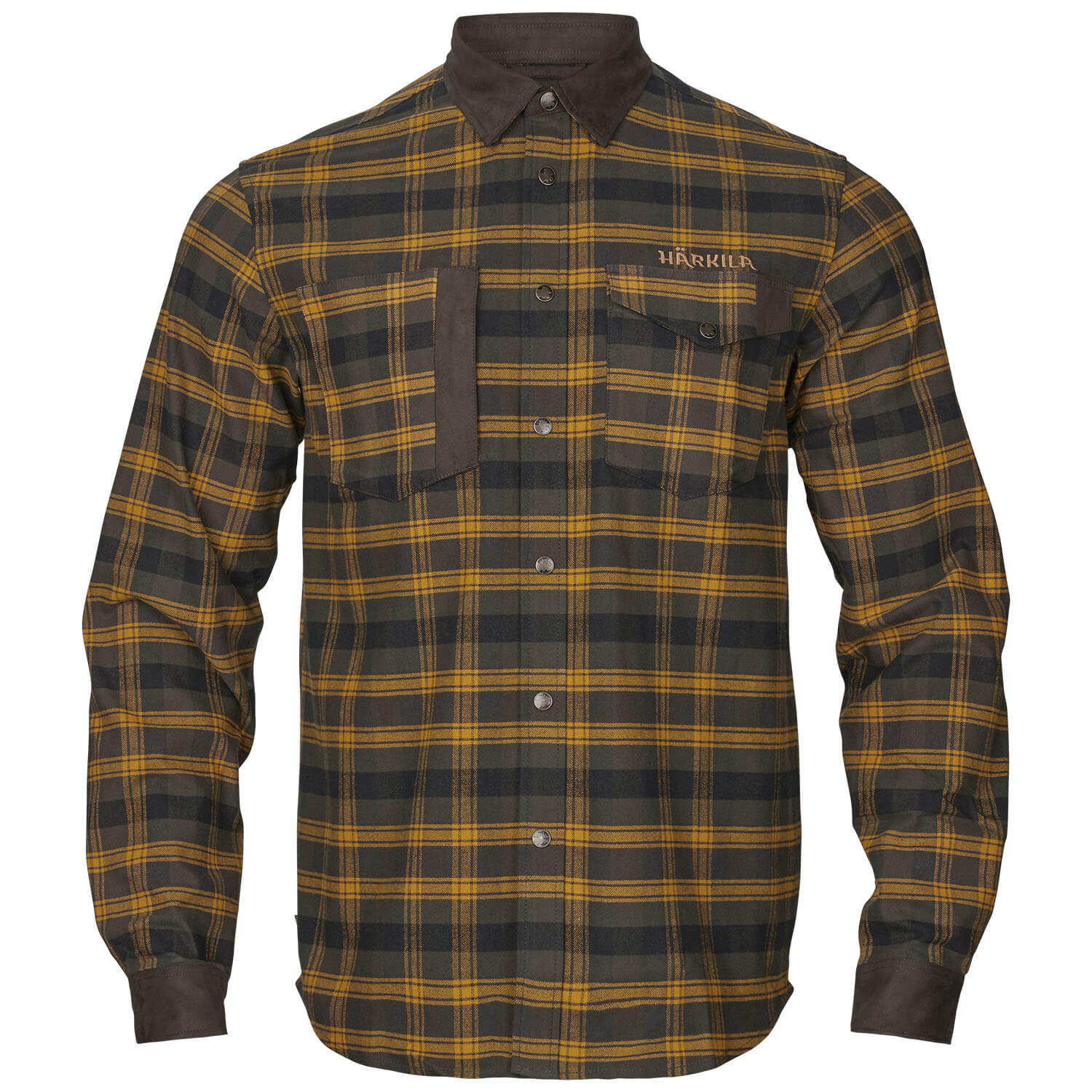  Härkila Camicia Aivak (marrone olivastro) - Camicie da caccia