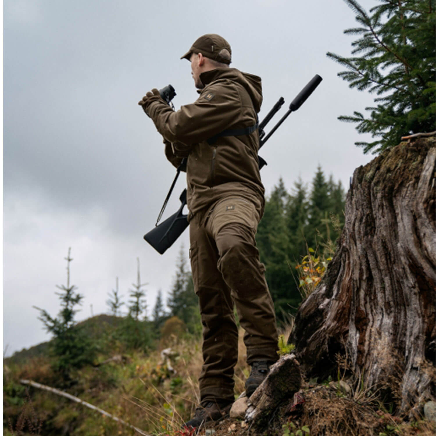 Härkila Giacca Forest Hunter GTX (verde/marrone)