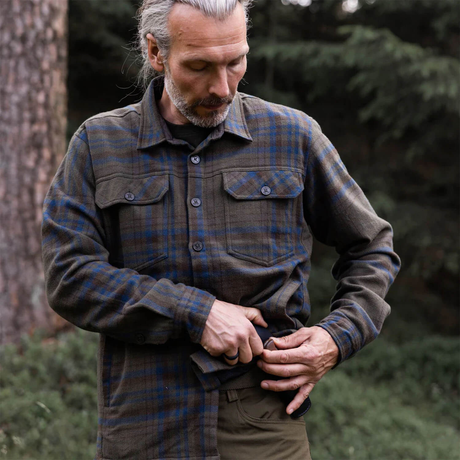  Northern Hunting Camicia da caccia Hjalte (verde)