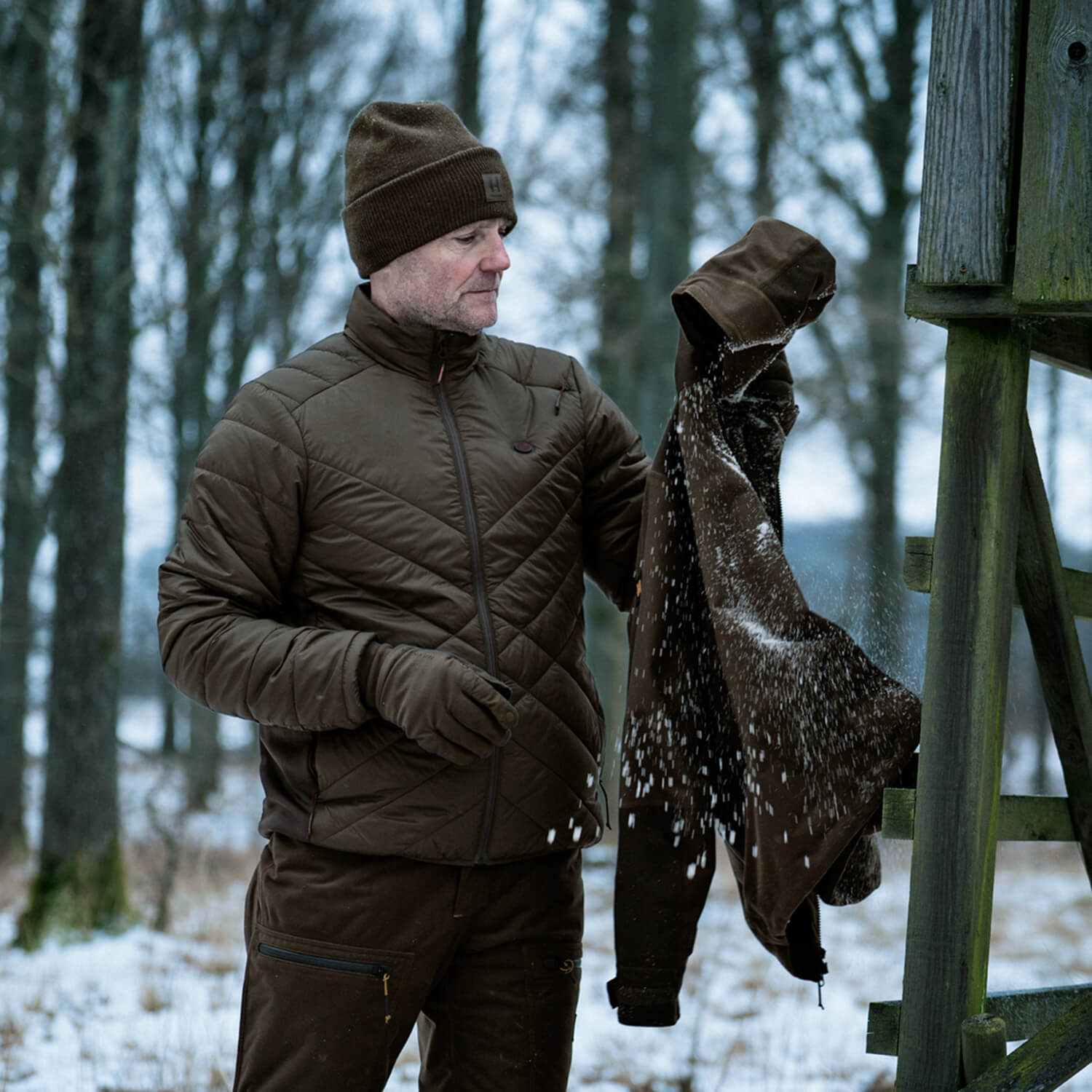Härkila Heizjacke Heat Insulated (Willow Green/Shadow Brown)