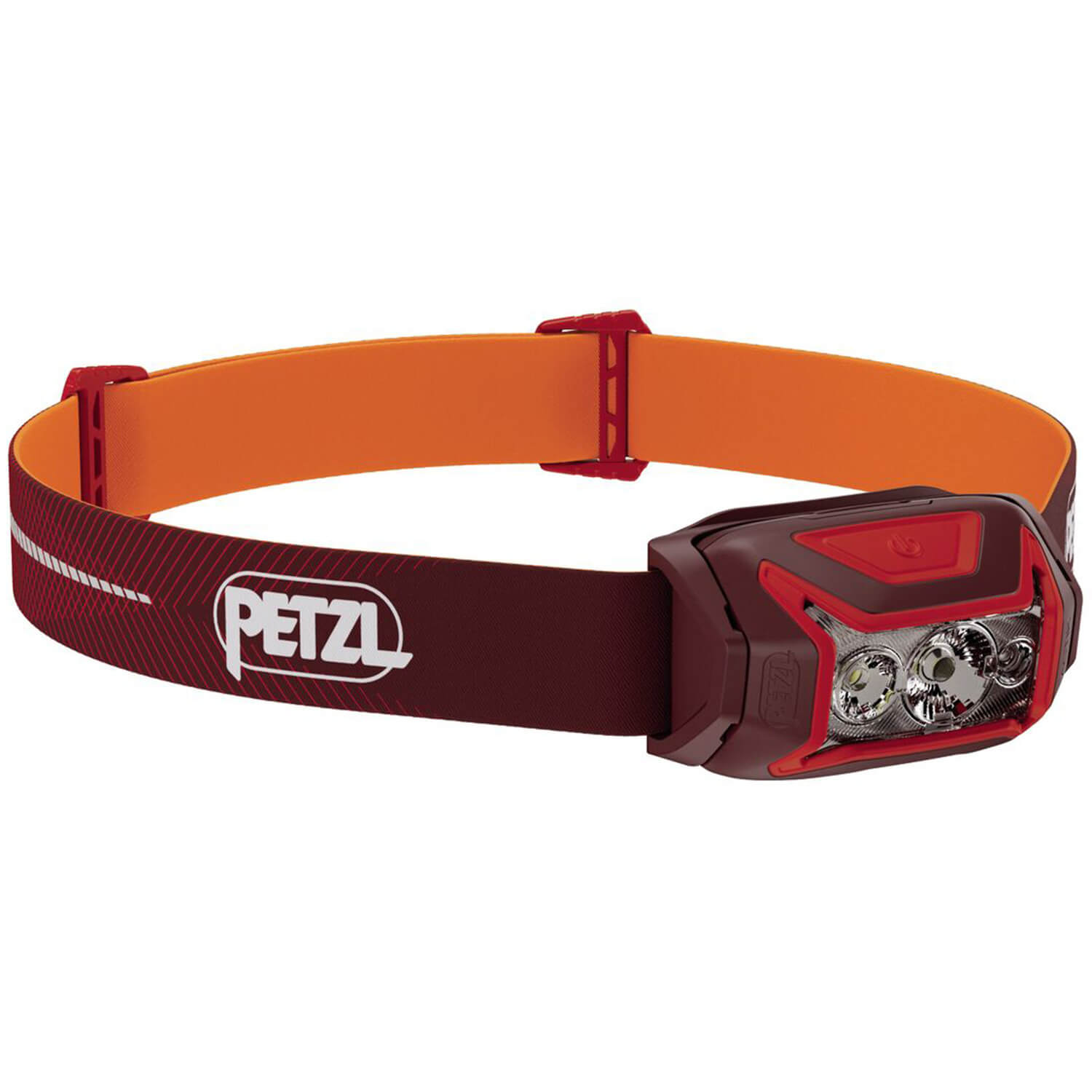  Petzl Lampada frontale Actik Core (rosso) - Illuminazione