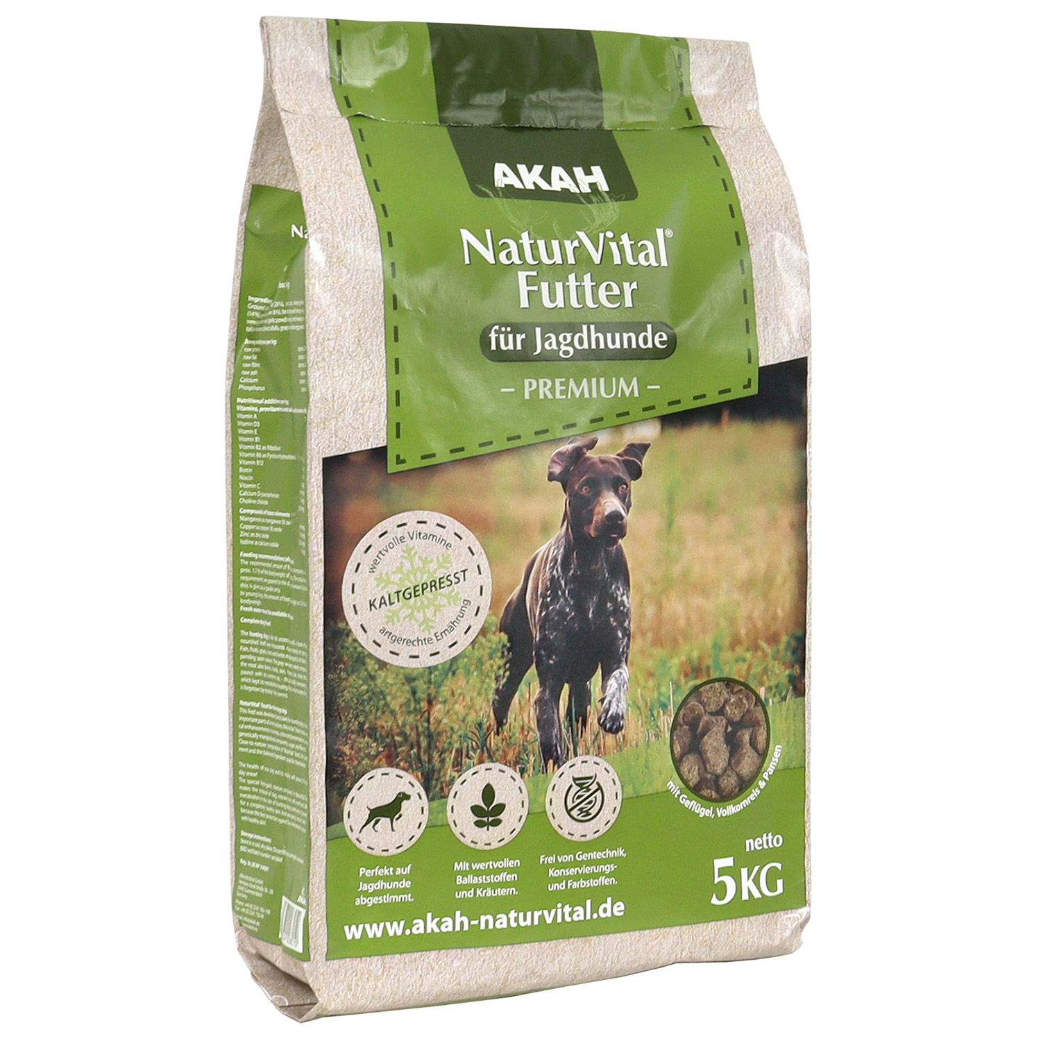  Akah NaturVital® cibo secco per cani da caccia