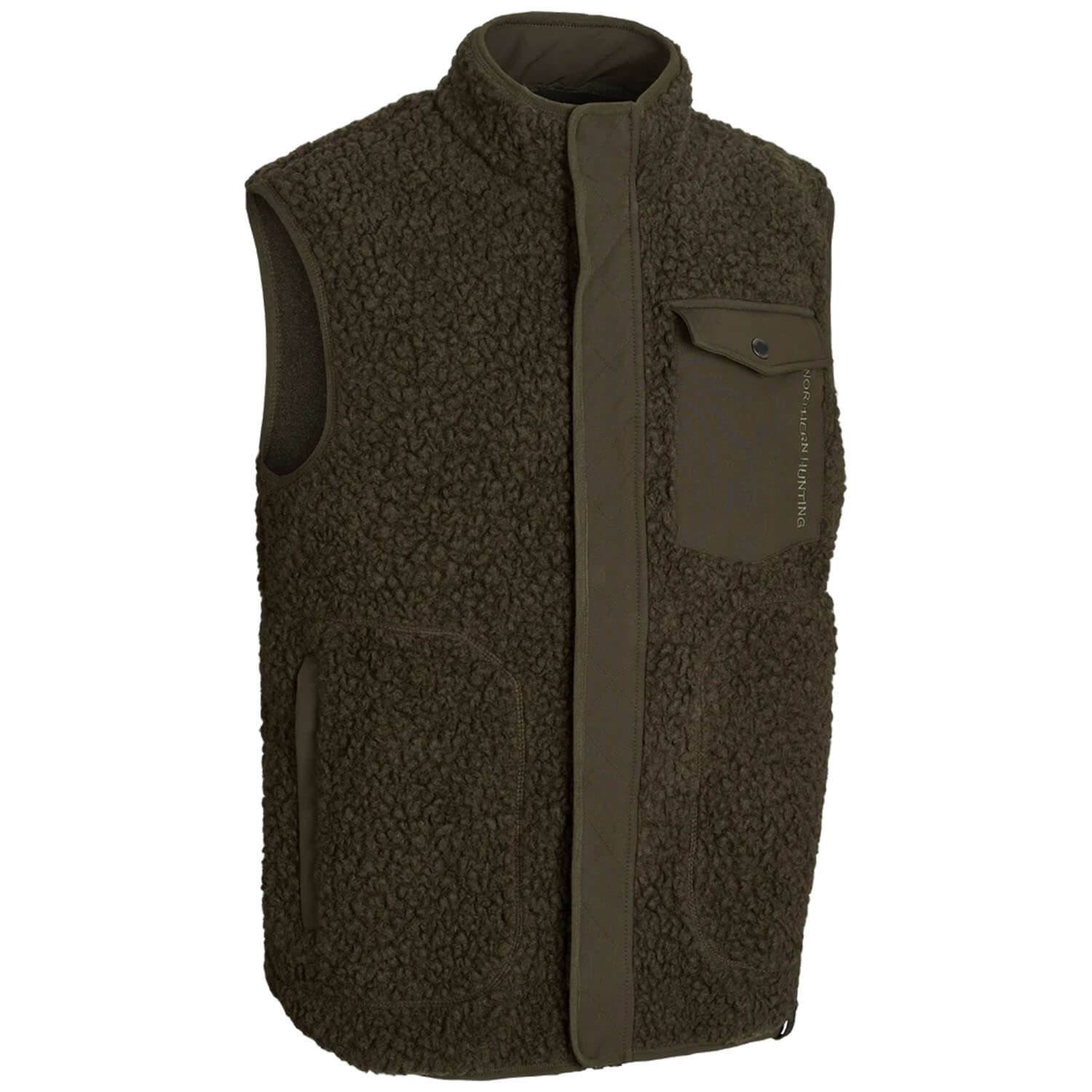  Northern Hunting Gilet in fibra di Hjalmar (verde scuro) - Abbigliamento da caccia