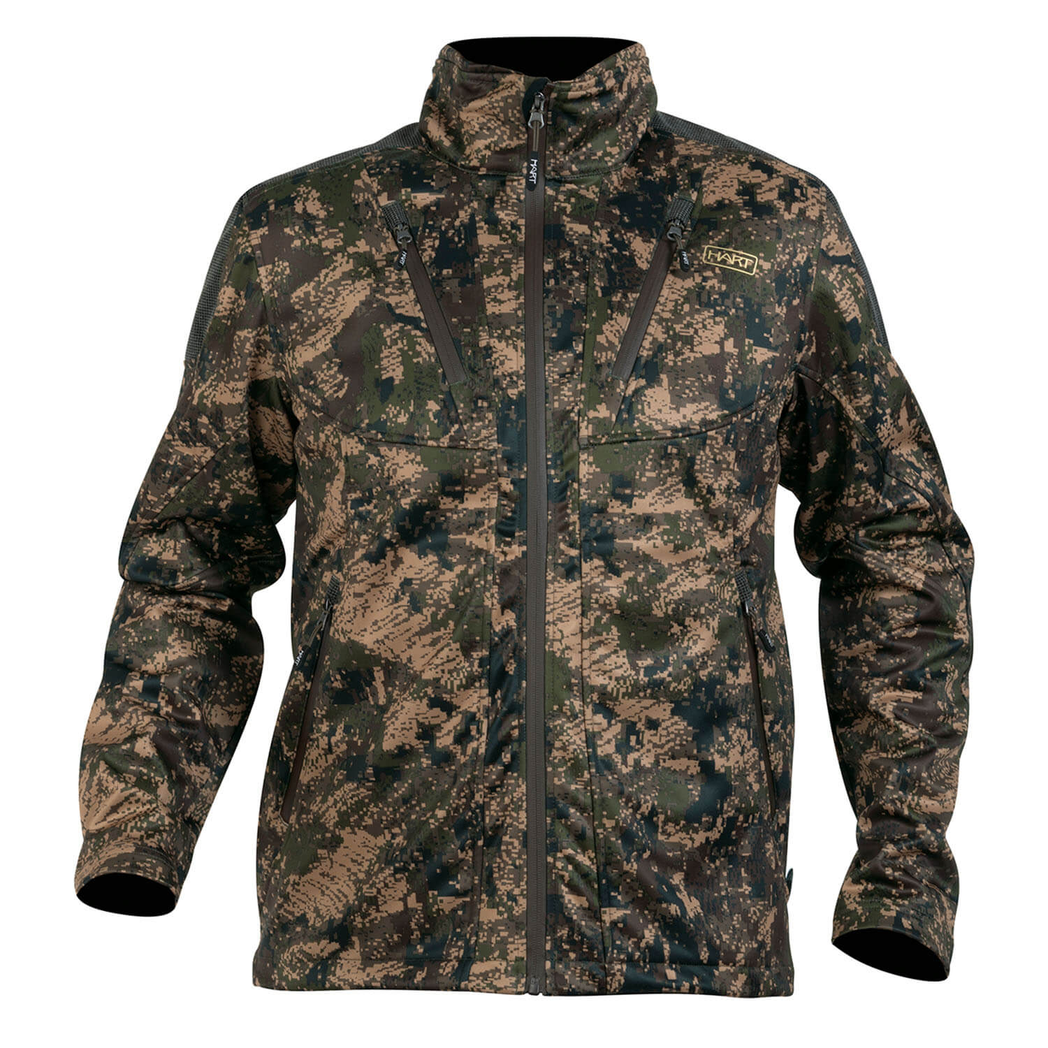  Hart Giacca softshell Lanbro-S (Pixel Forest) - Caccia alle oche
