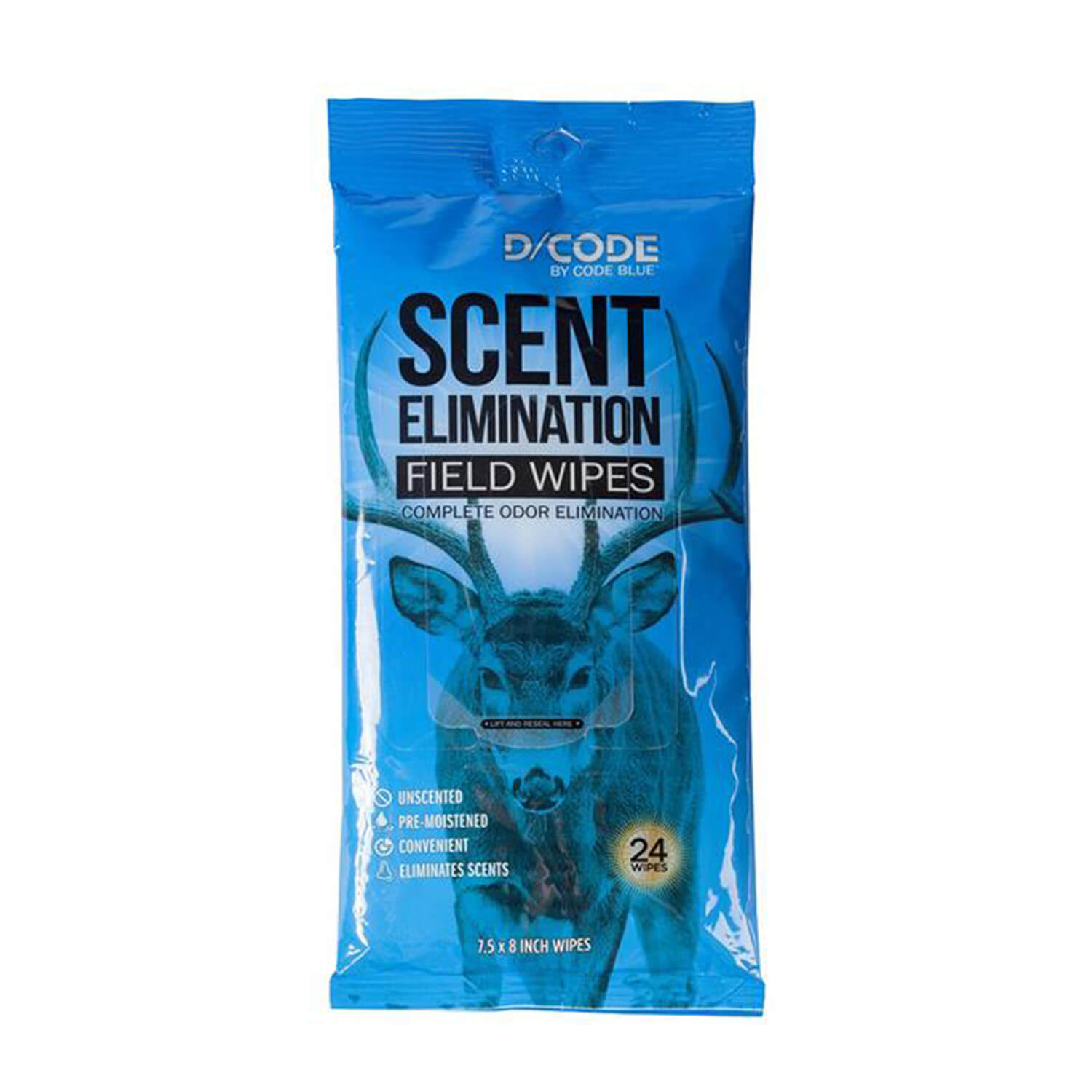  Code Blue Salviette umidificate antiodore - Caccia alla volpe