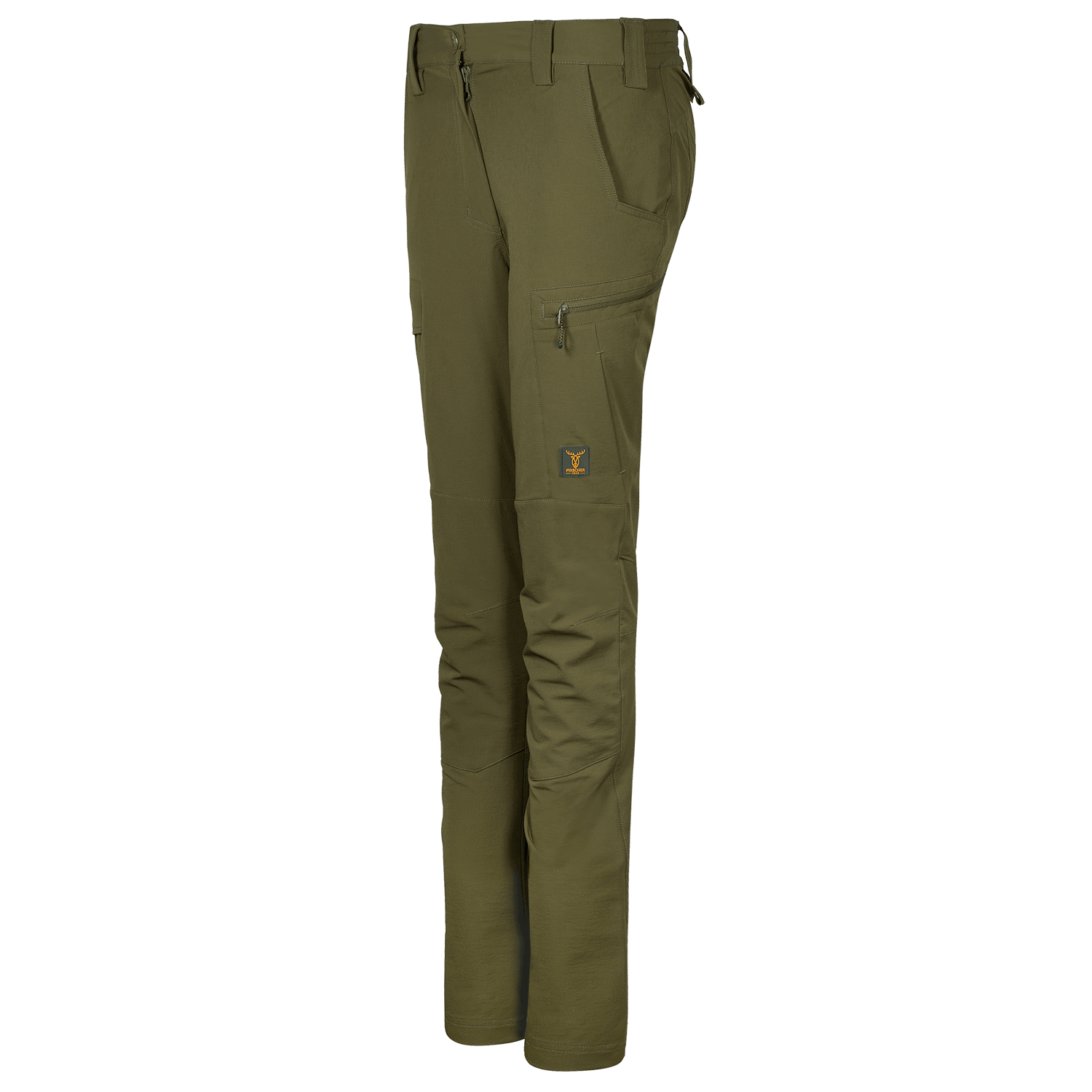  Pirscher Gear Pantaloni Flex Pro da donna (verdi) - Abbigliamento caccia donna