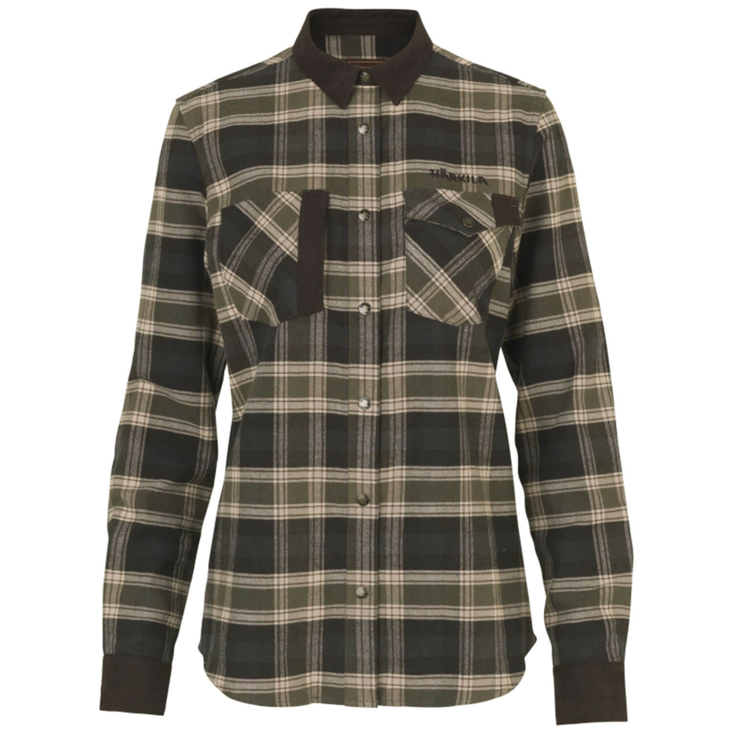  Härkila Camicia da donna Aivak (Olive) - Camicette e camicie