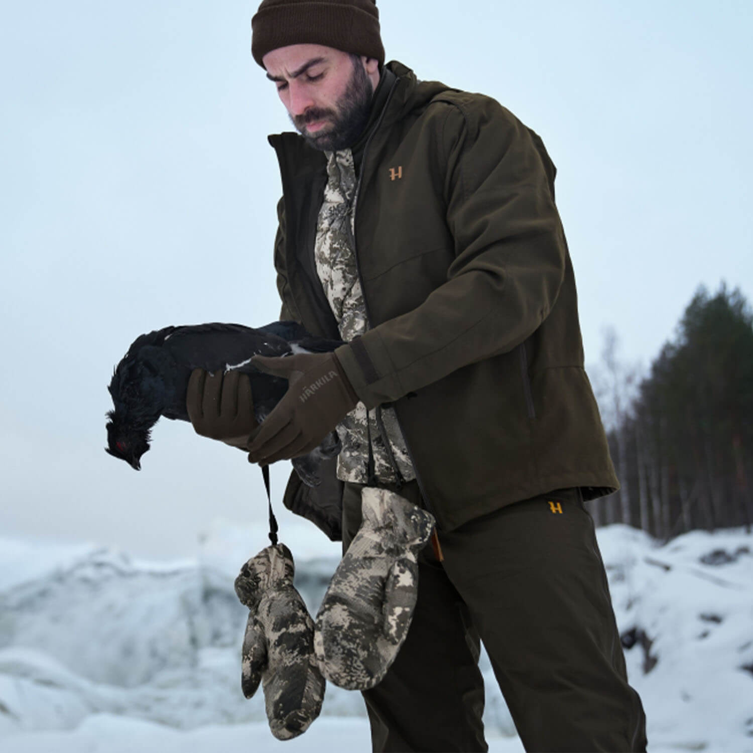  Härkila Guanti in piuma Mountain Hunter Expedition HWS