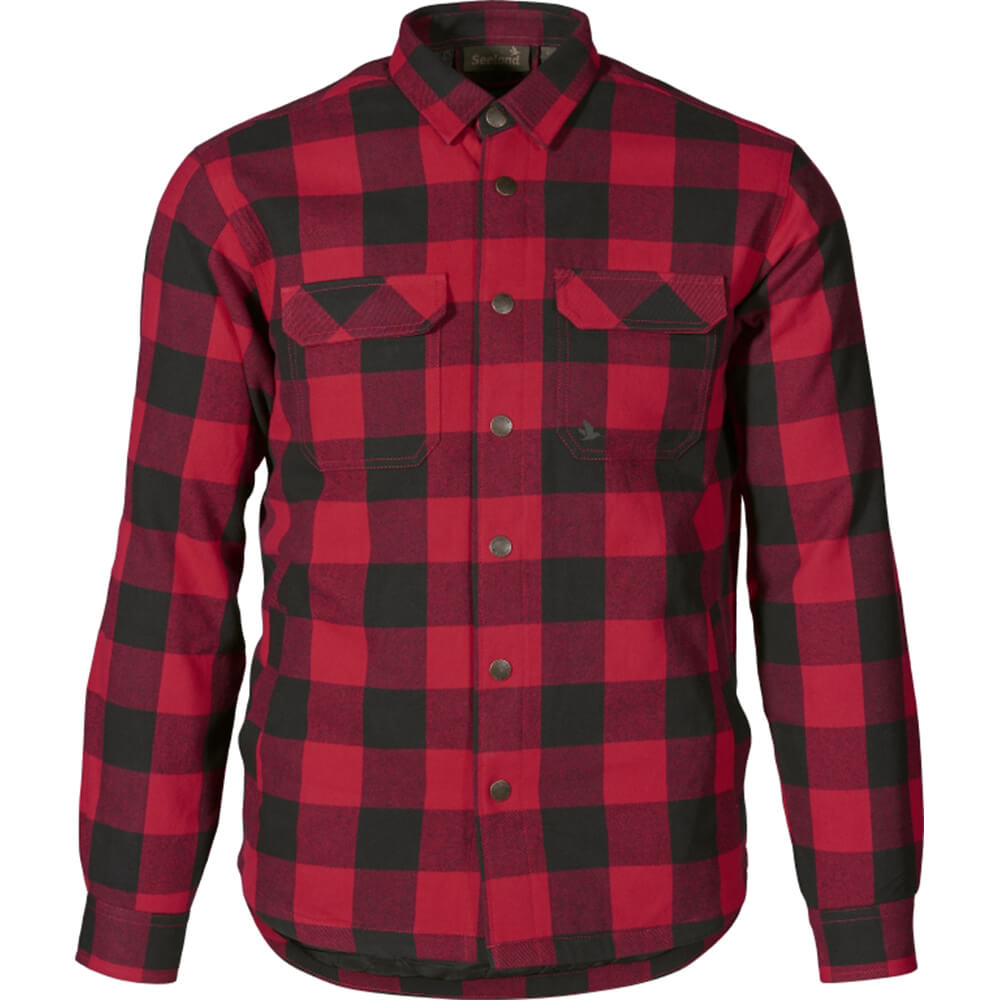  Seeland Camicia Canada (rossa) - Camicie da caccia