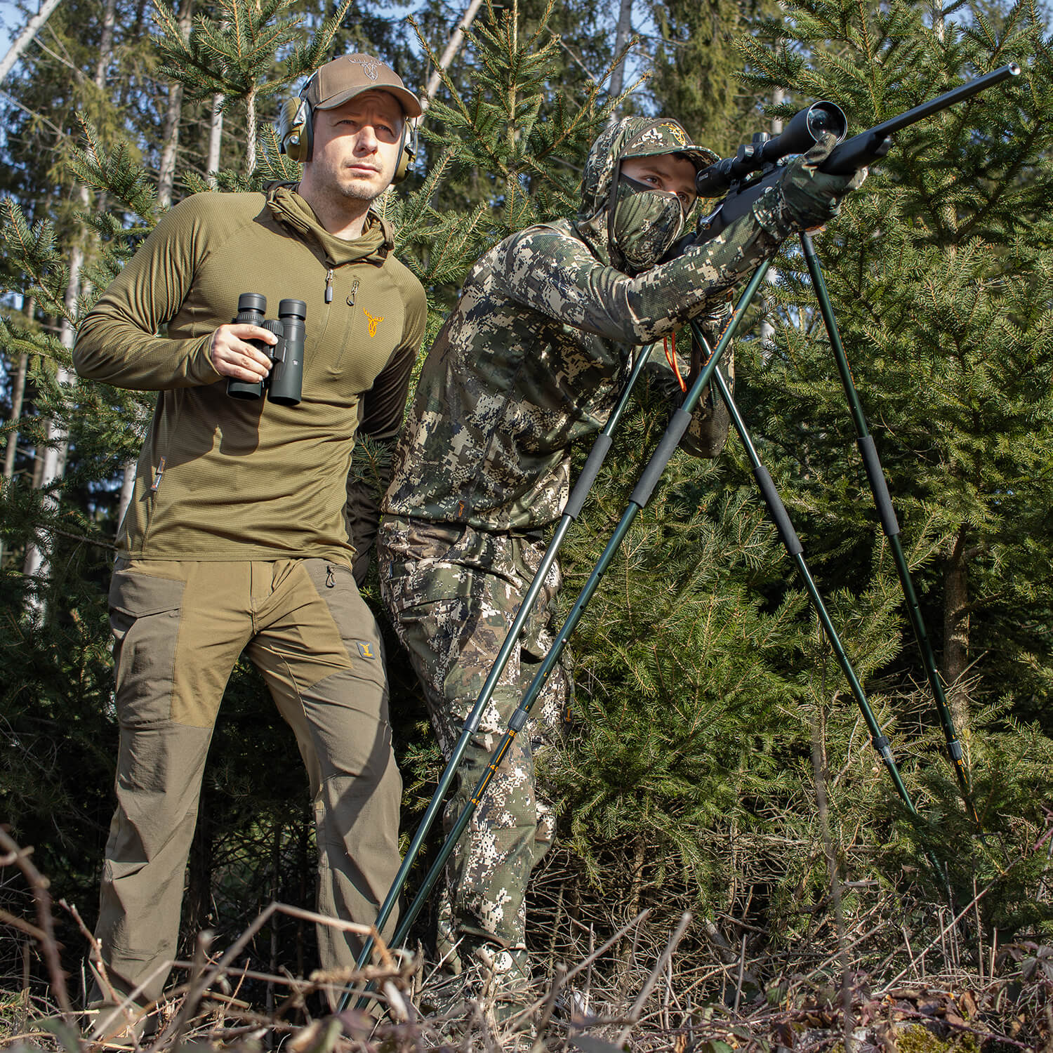  Pirscher Gear Camicia Ultralight con cappuccio in Tanatex (Optimax)