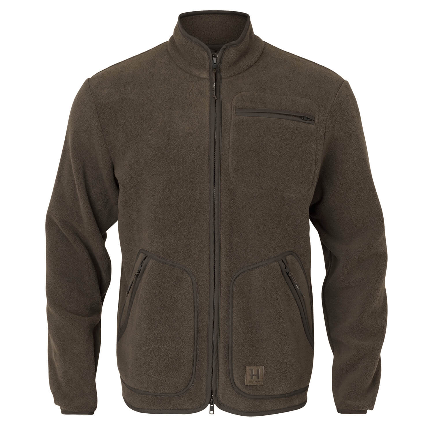 Härkila Fleecejacke Torsby (Dark Brown) - Jagdbekleidung Herren