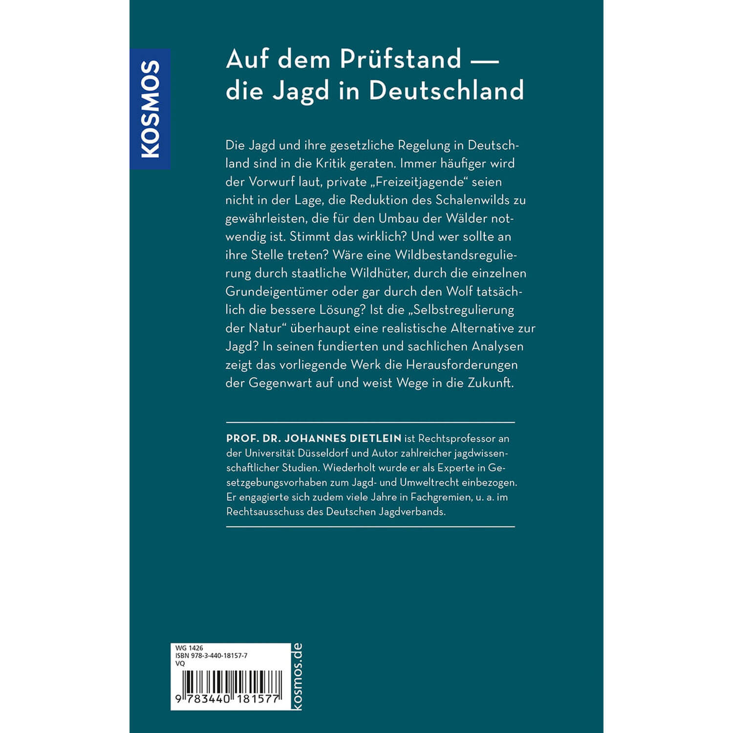 Cacciate e halali - Libro - Johannes Dietlein