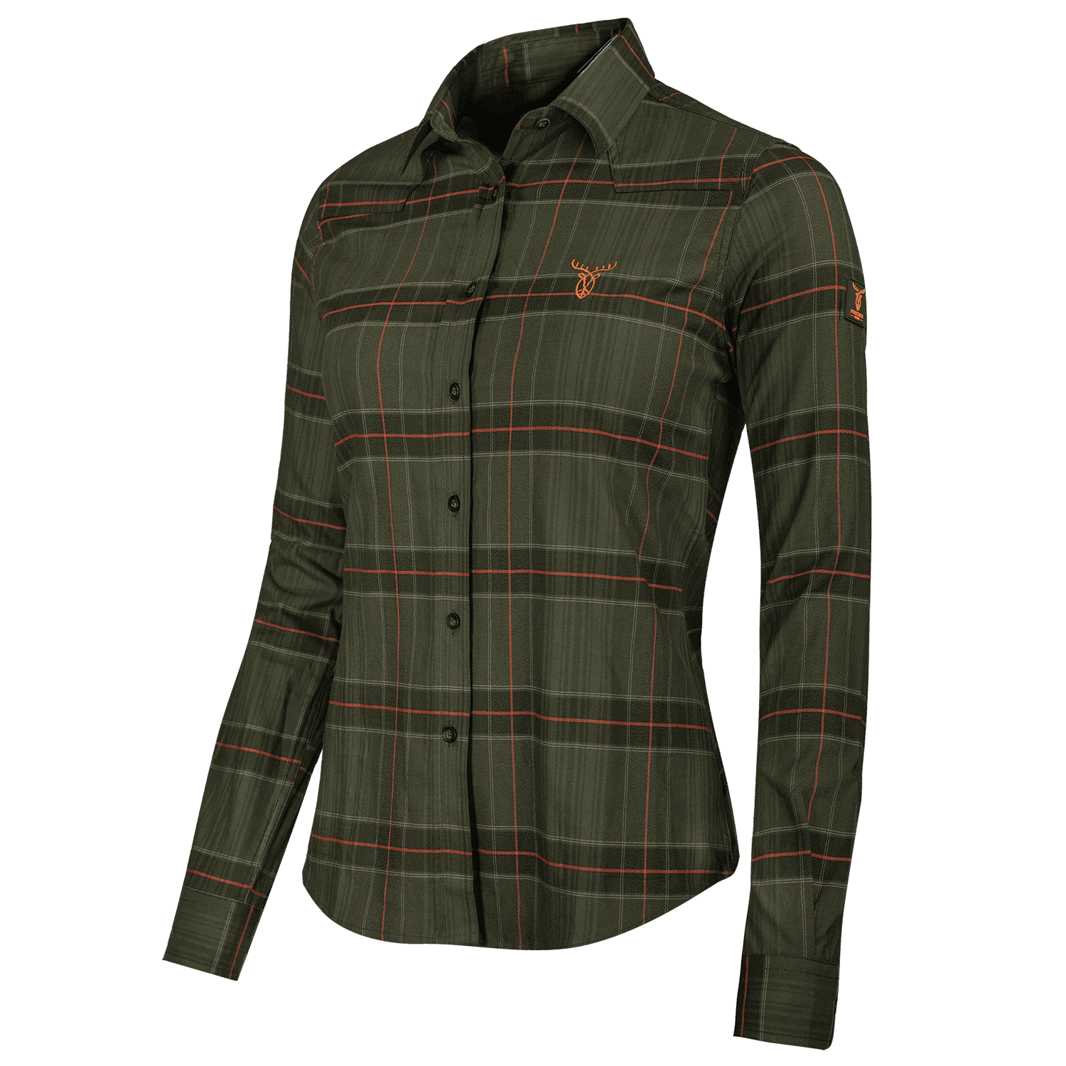  Pirscher Gear Camicetta da caccia (Woody Green)