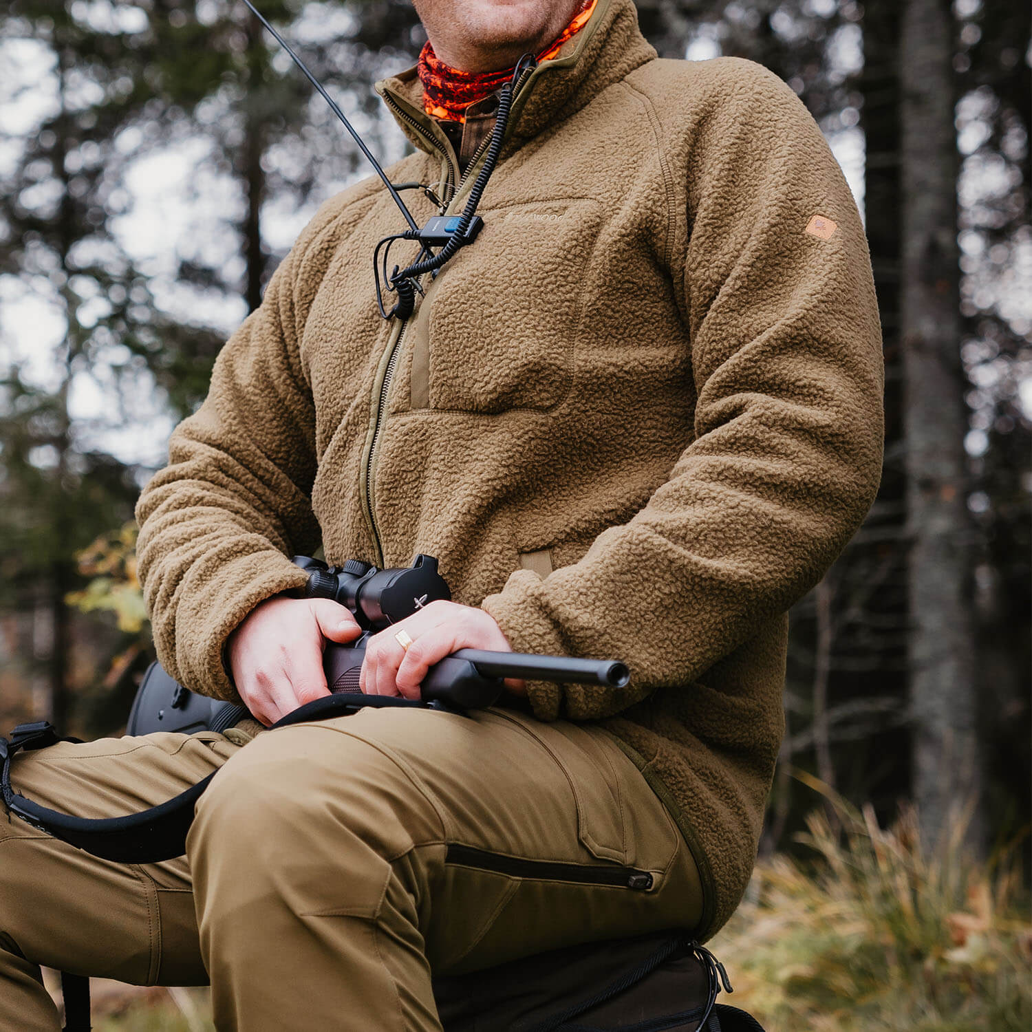  Pinewood giacca in fibra di pelo Forest Pile Fleece JKT
