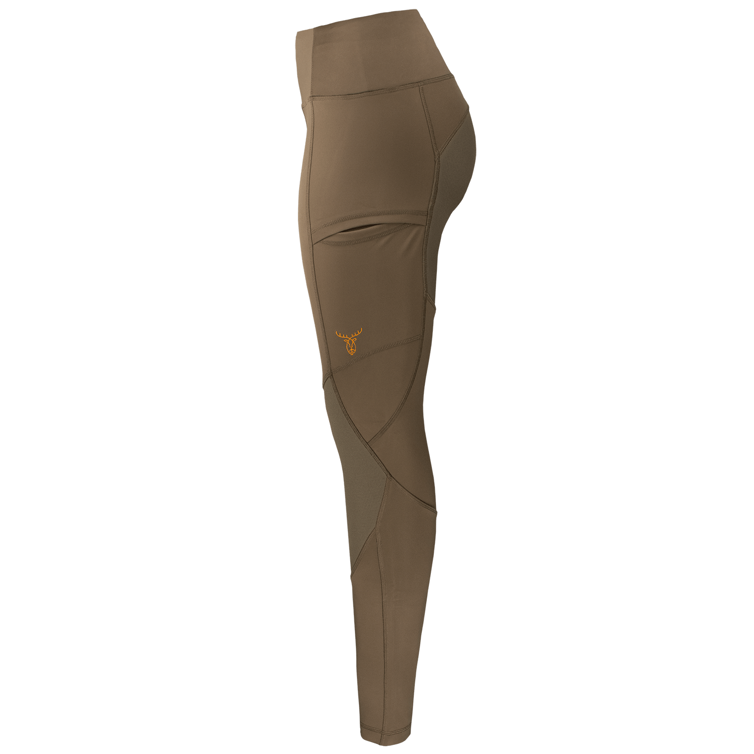  Pirscher Gear Leggings da donna (marrone/rinforzato)