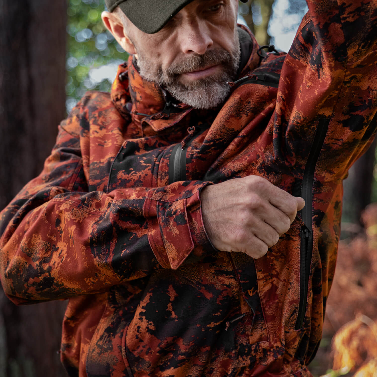 Härkila Jagdjacke Forest Hunter GTX (AXIS MSP Autumn Orange)