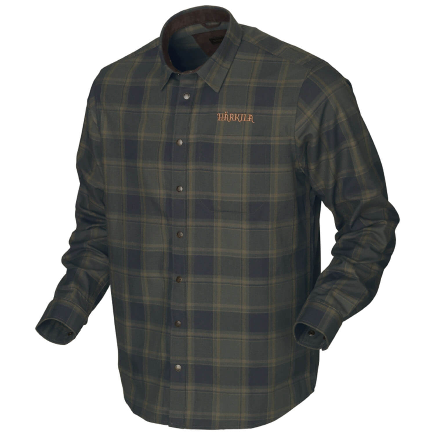  Härkila Camicia da caccia Metso Active (Willow green check) - Camicie da caccia