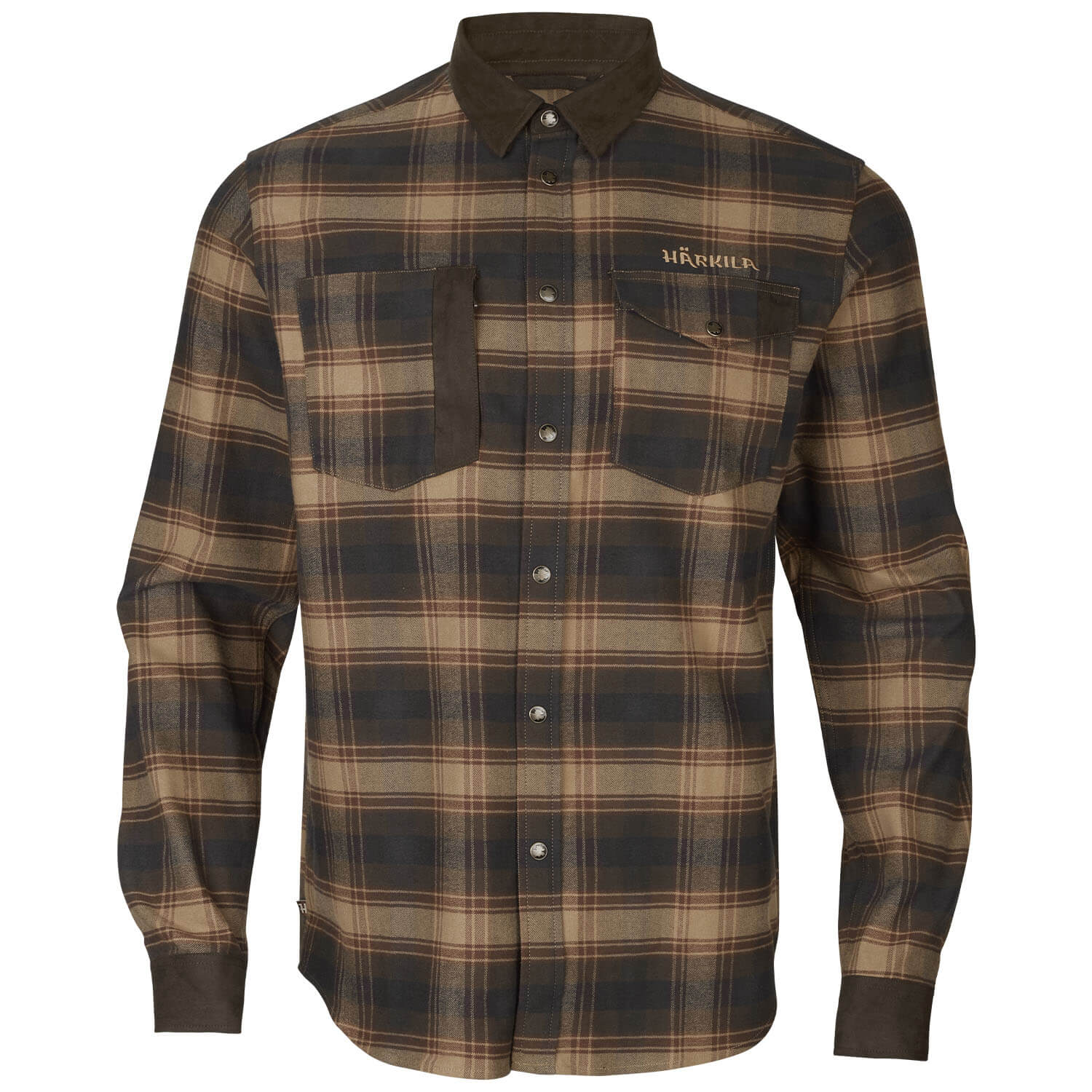  Härkila Camicia Aivak (bordeaux) - Camicie da caccia