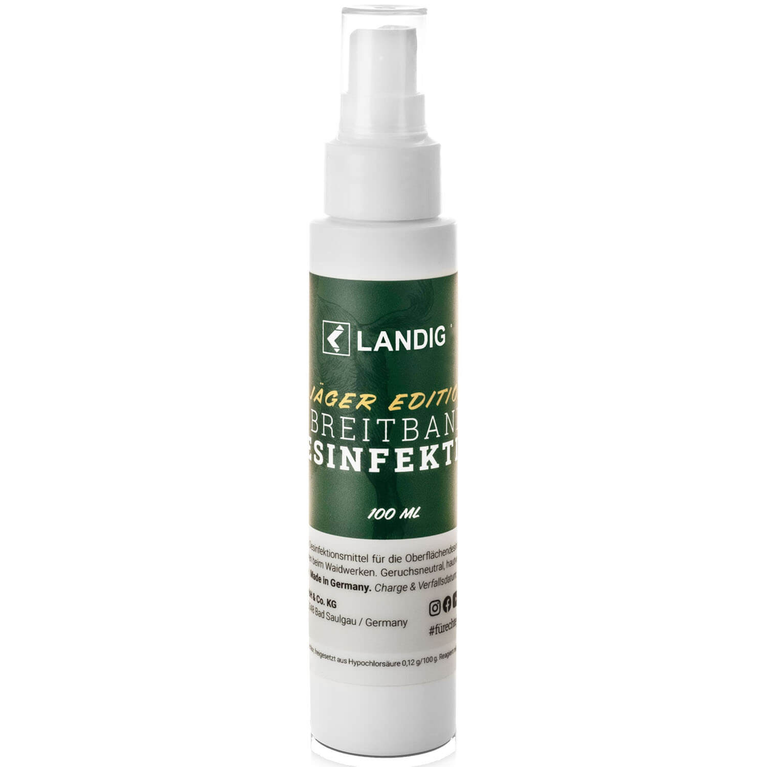 Landig Spray disinfettante tascabile 100ml - Cucina da campo