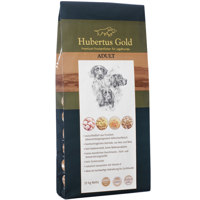  Hubertus Gold Cibo secco Premium Adult 14kg - Cani da caccia