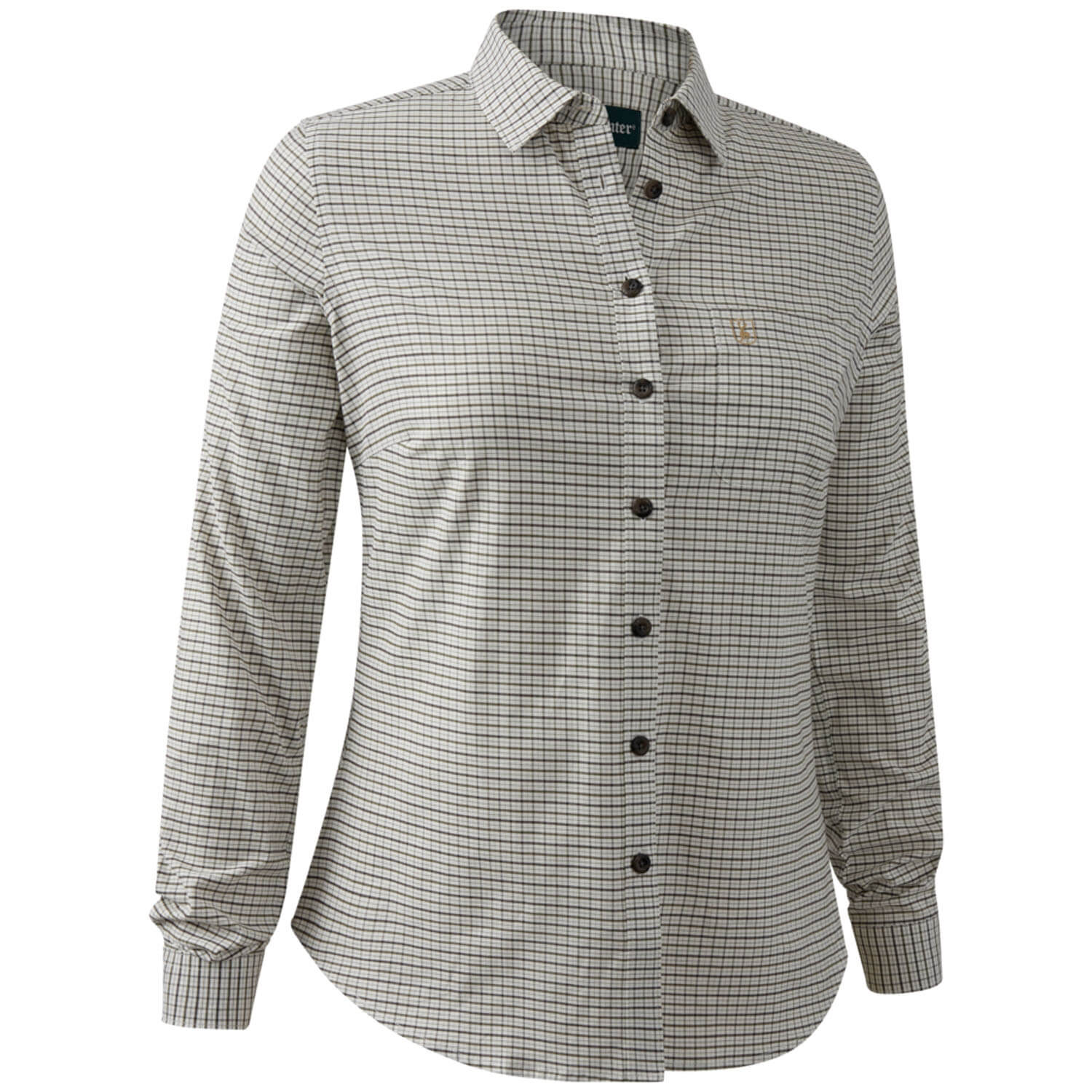  Deerhunter Camicia da caccia Lady Sara (verde a quadri) - Camicette e camicie