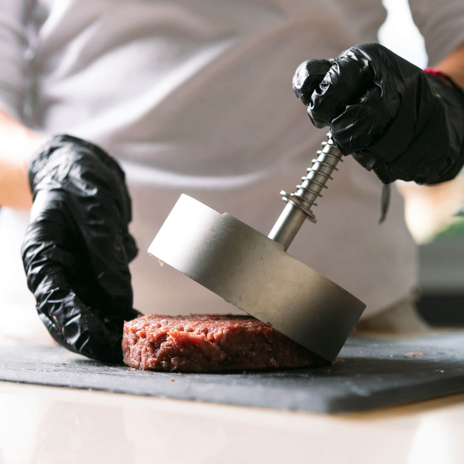  Landig Pressa professionale per hamburger 110 mm