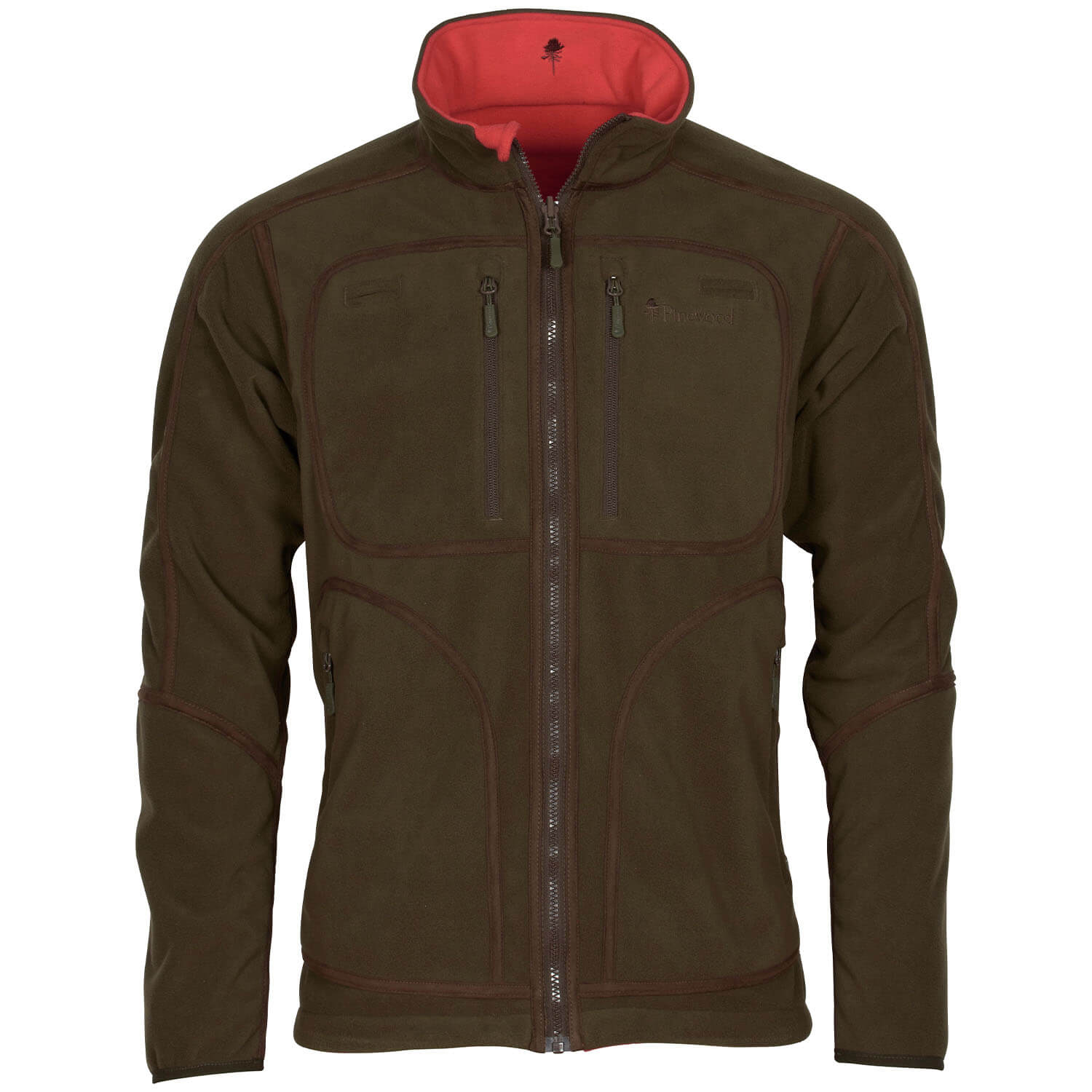  Pinewood Giacca reversibile Furudal (rosso/marrone)