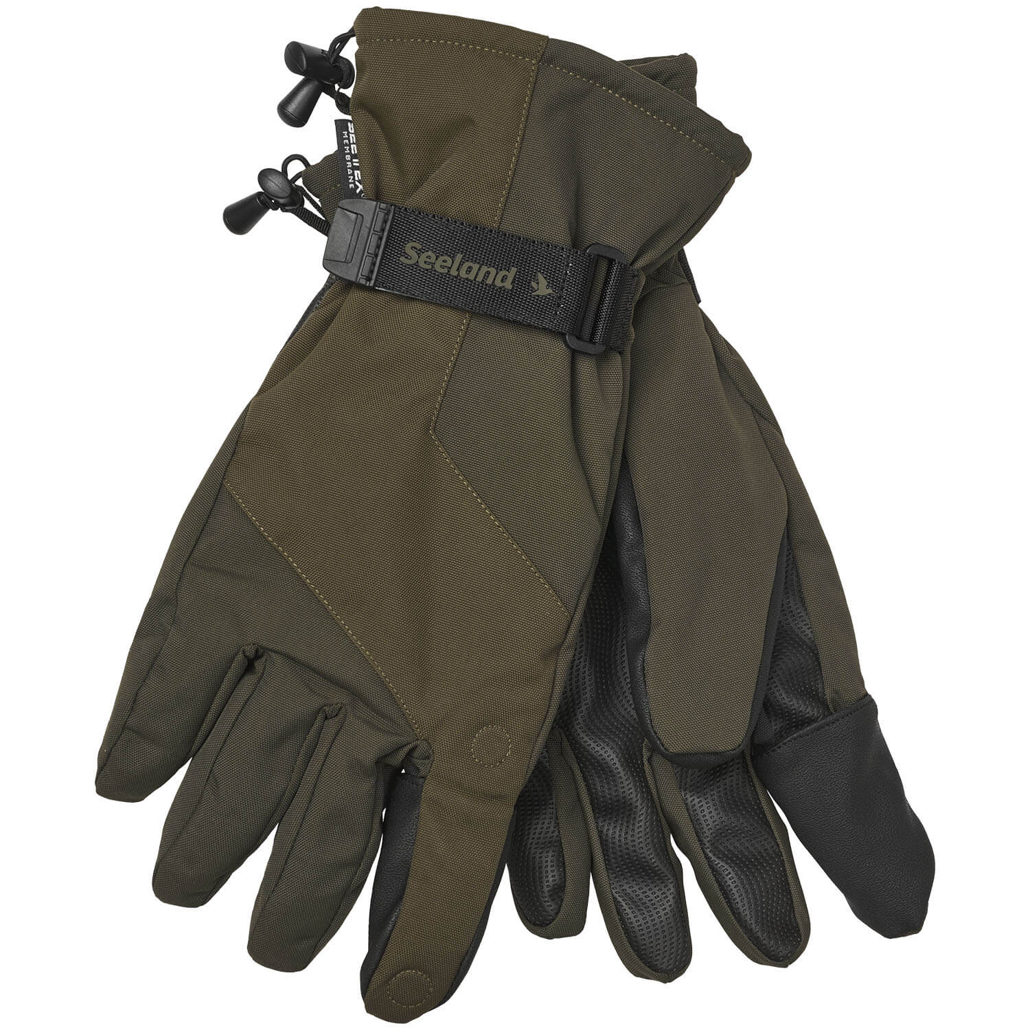  Seeland Guanti Trigger Fold-Back (verde pino) - Outlet