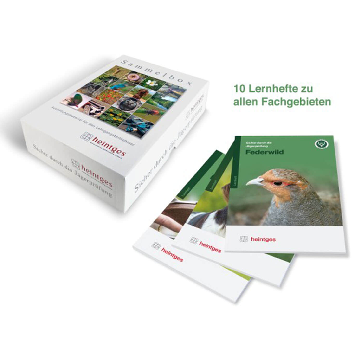  Heintges Collezione di libri di base sulla caccia - Libri di caccia