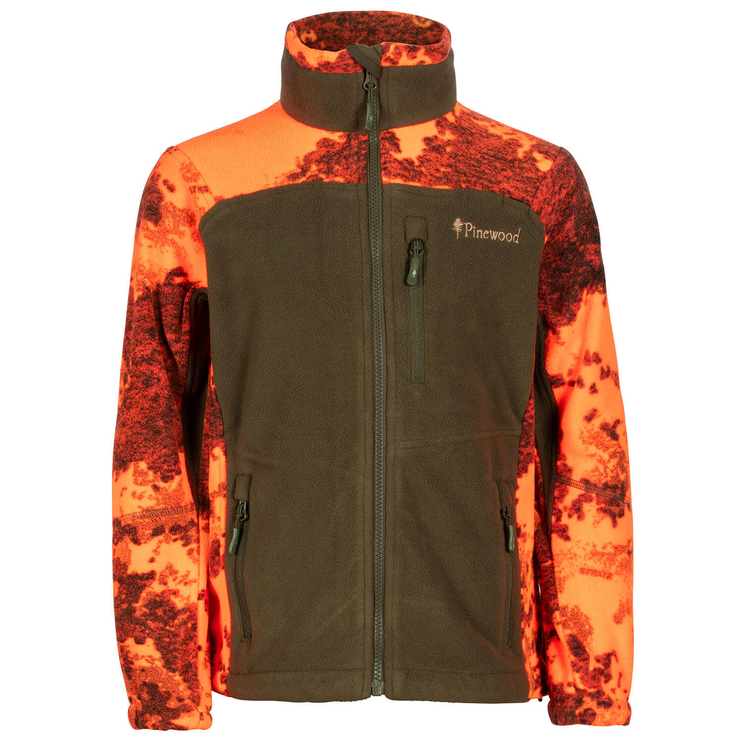  Pinewood Giacca in pile Furudal Kids (AP Blaze/Verde) - Bambini