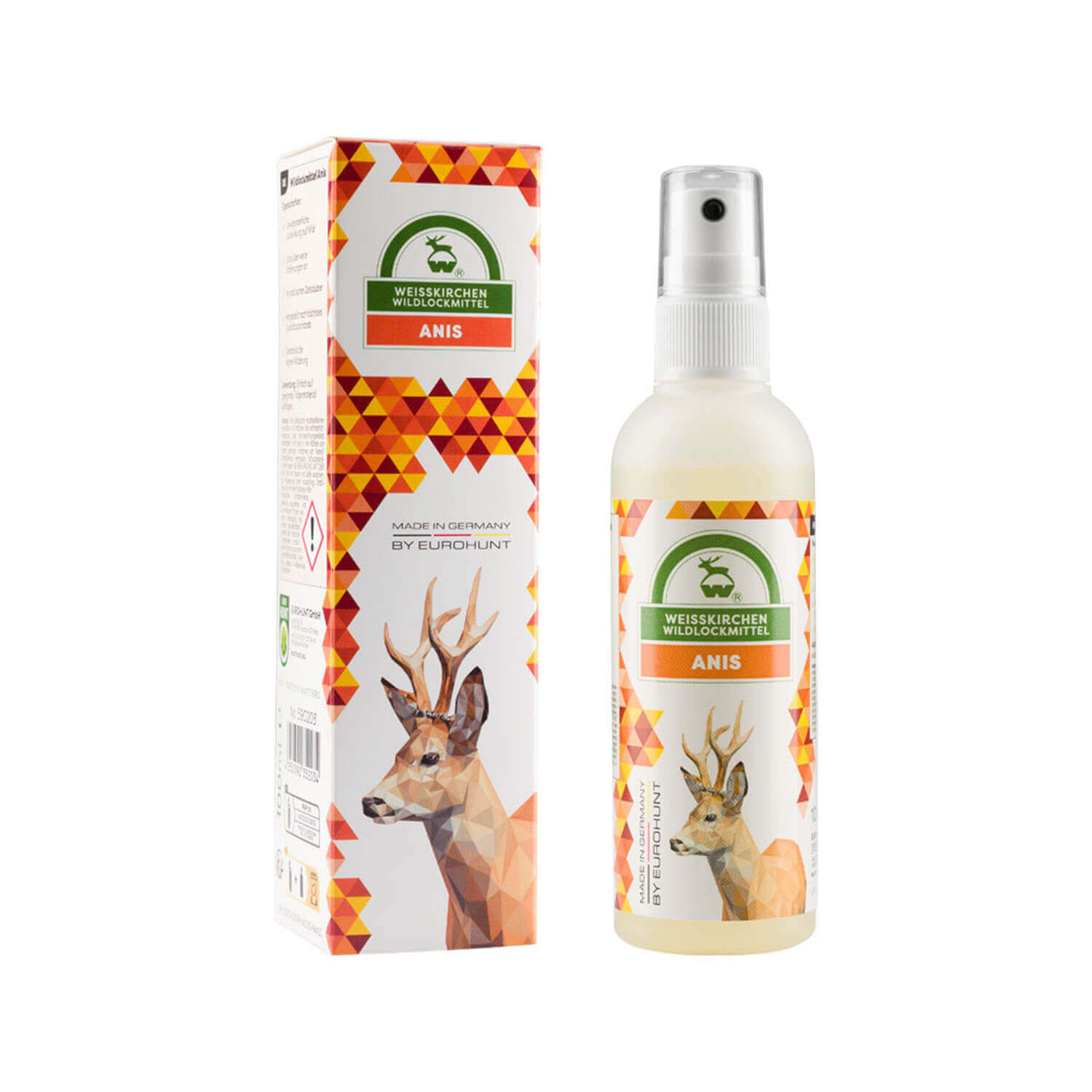 Olio spray per pompe all'anice - 100 ml - Richiami da caccia
