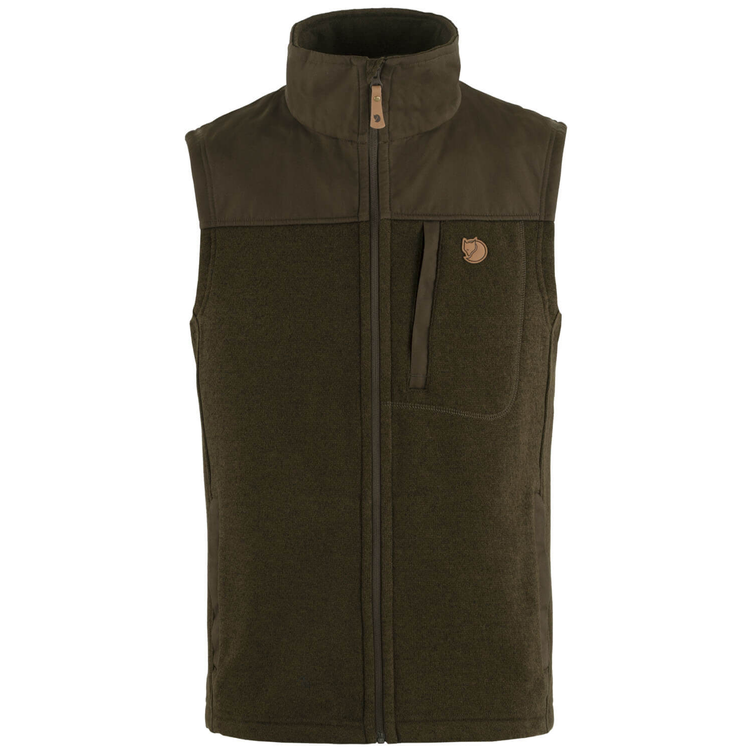  Fjällräven Gilet in pile Buck (oliva scuro) - Gilet da caccia