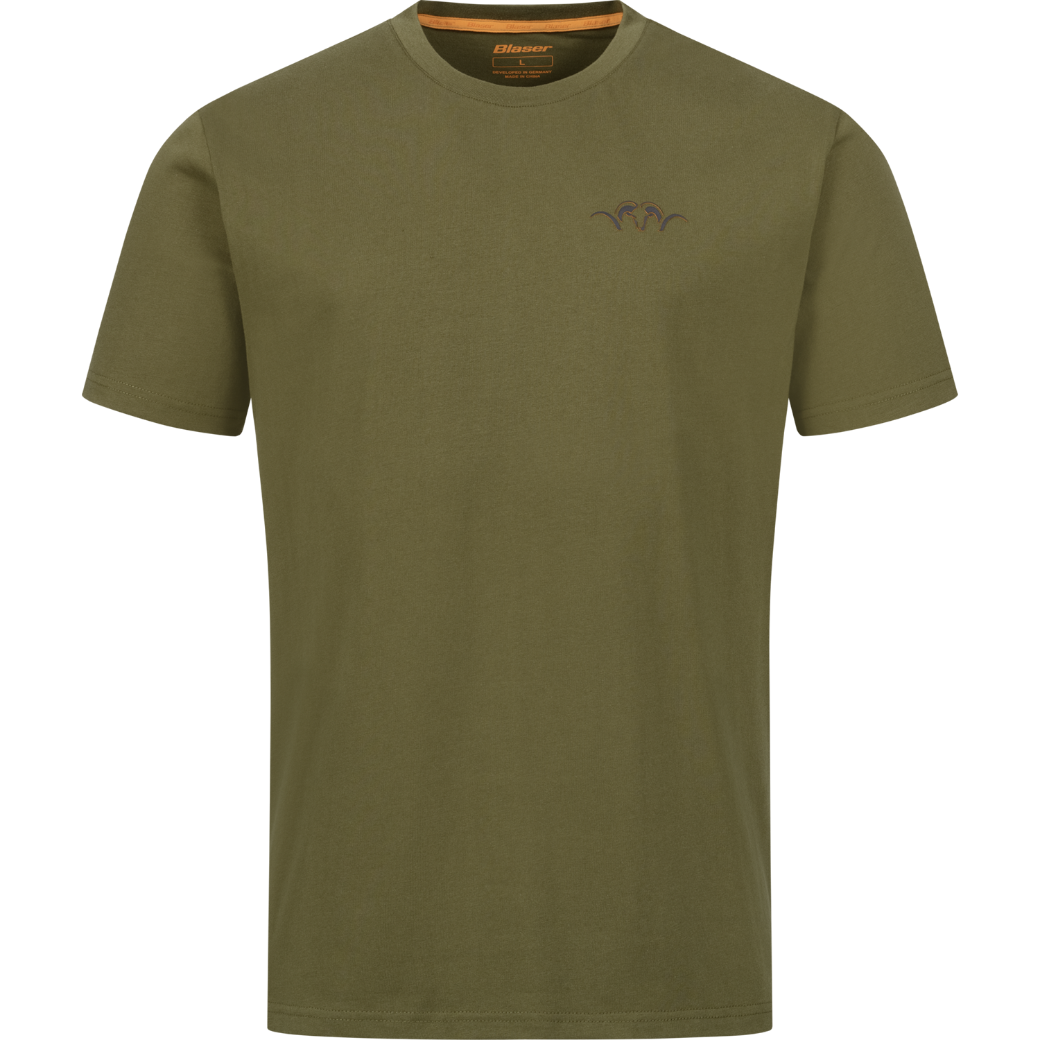  Blaser Maglietta Argali Badge 26 (verde oliva scuro) - Camicie