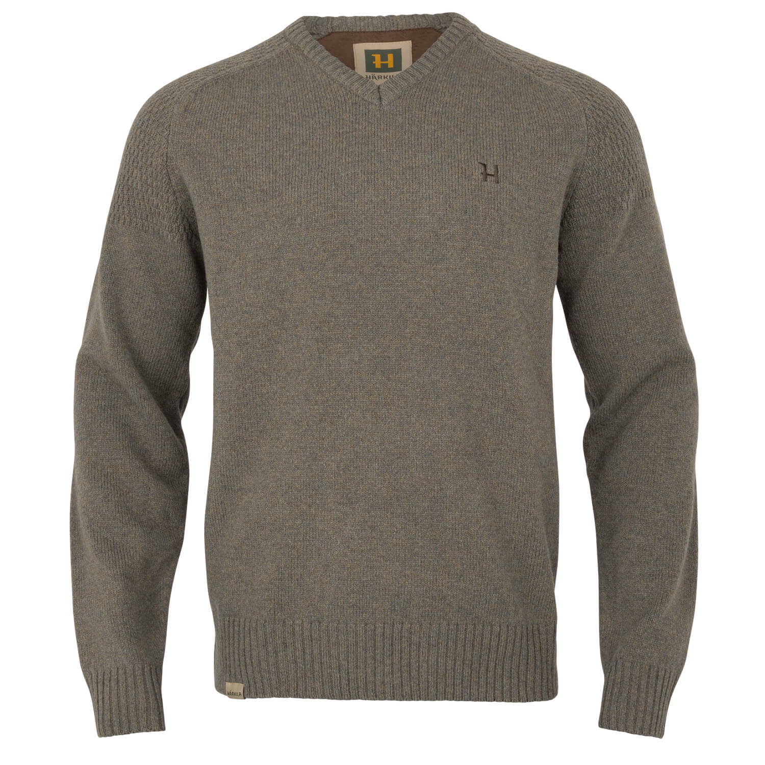 Härkila Strickpullover Vincent Merino (Dark Sand) - Jagdbekleidung Herren