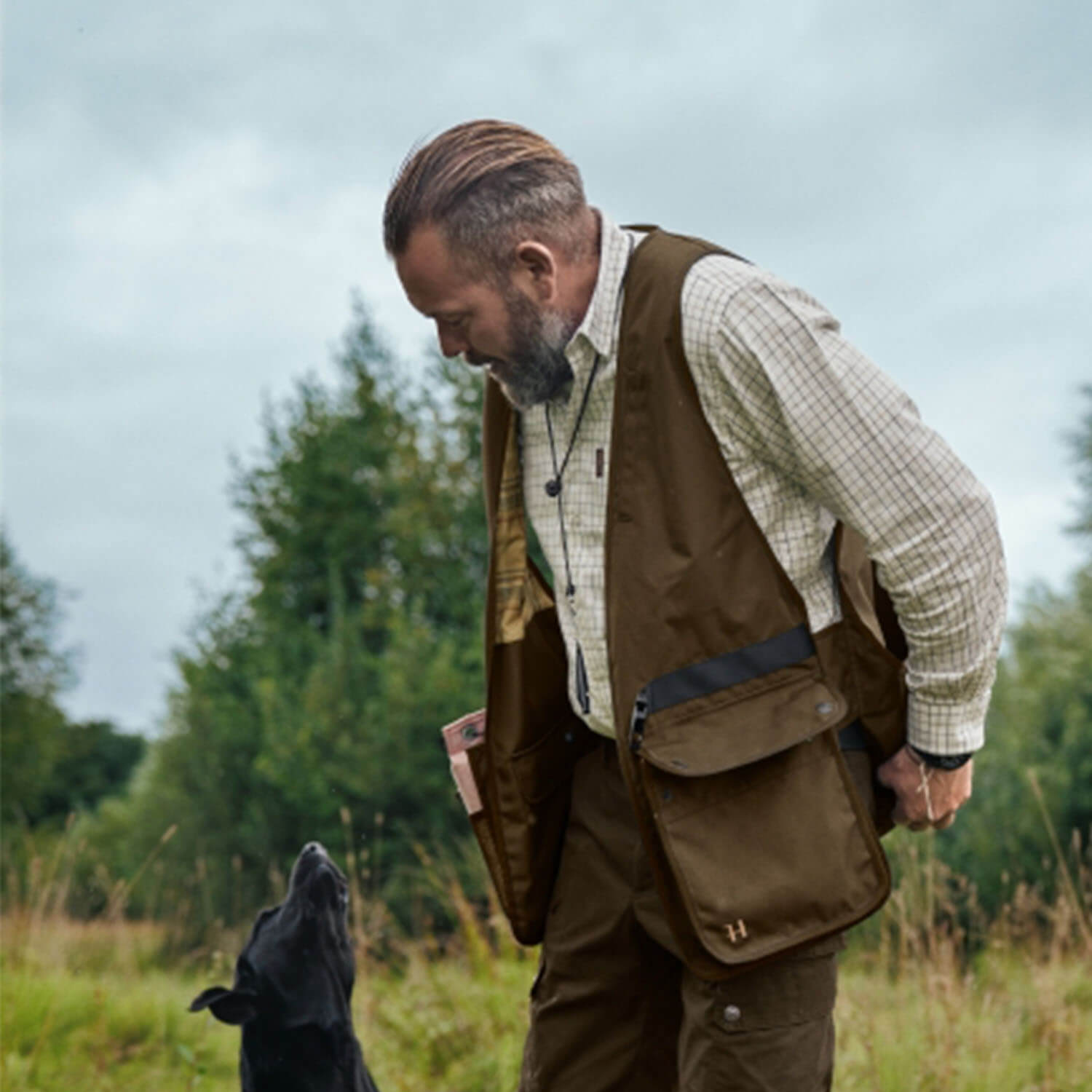  Härkila Gilet da caccia Retrieve dummy (oliva calda)