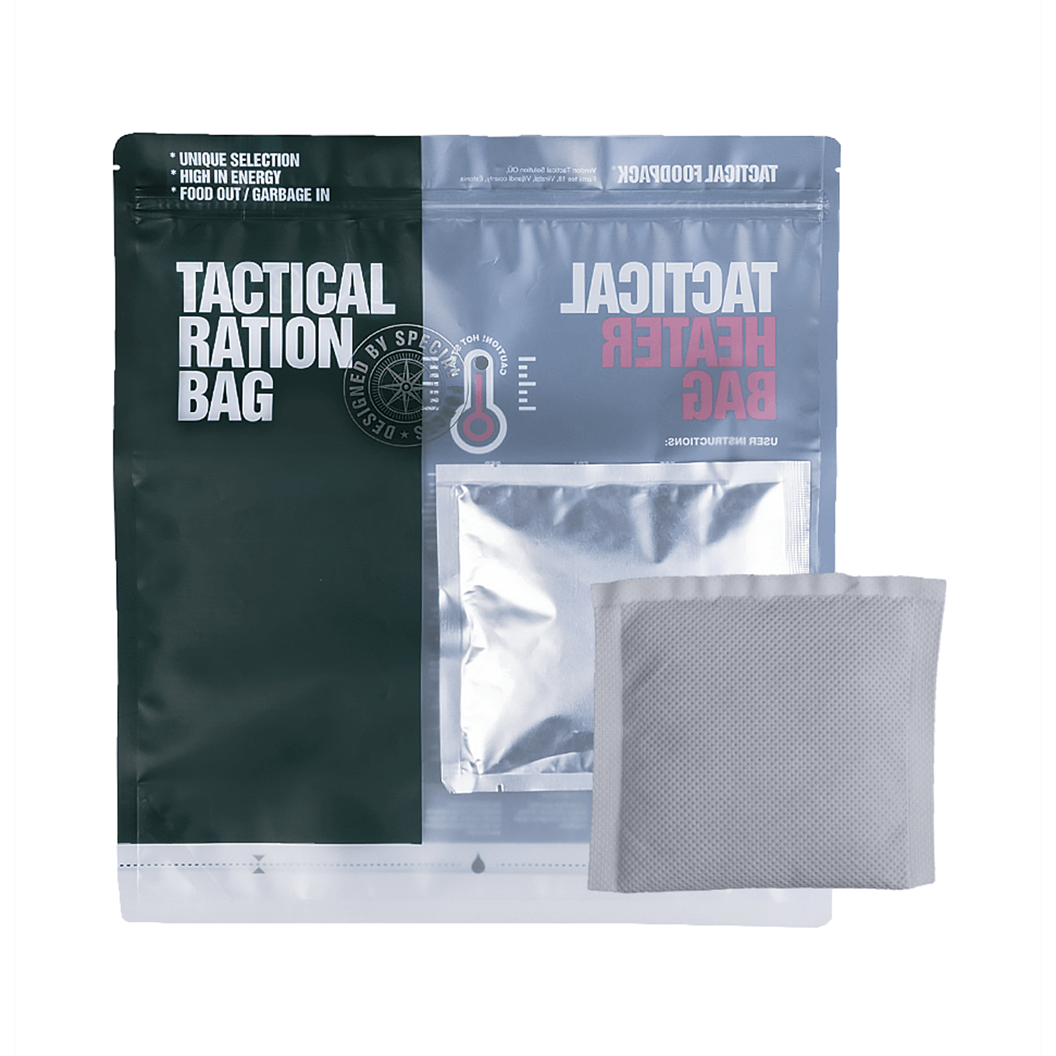 Borsa riscaldante tattica Foodpack con elemento riscaldante
