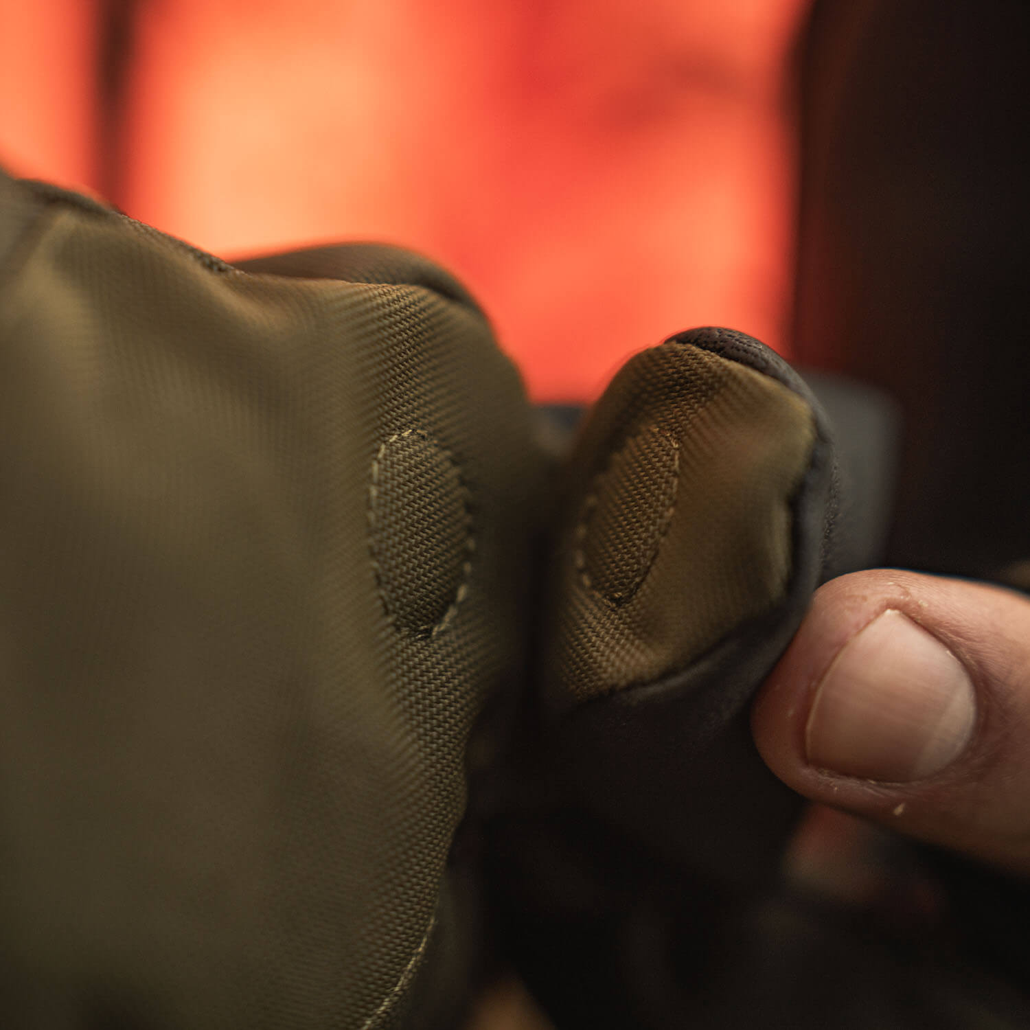  Seeland Guanti Trigger Fold-Back (verde pino)