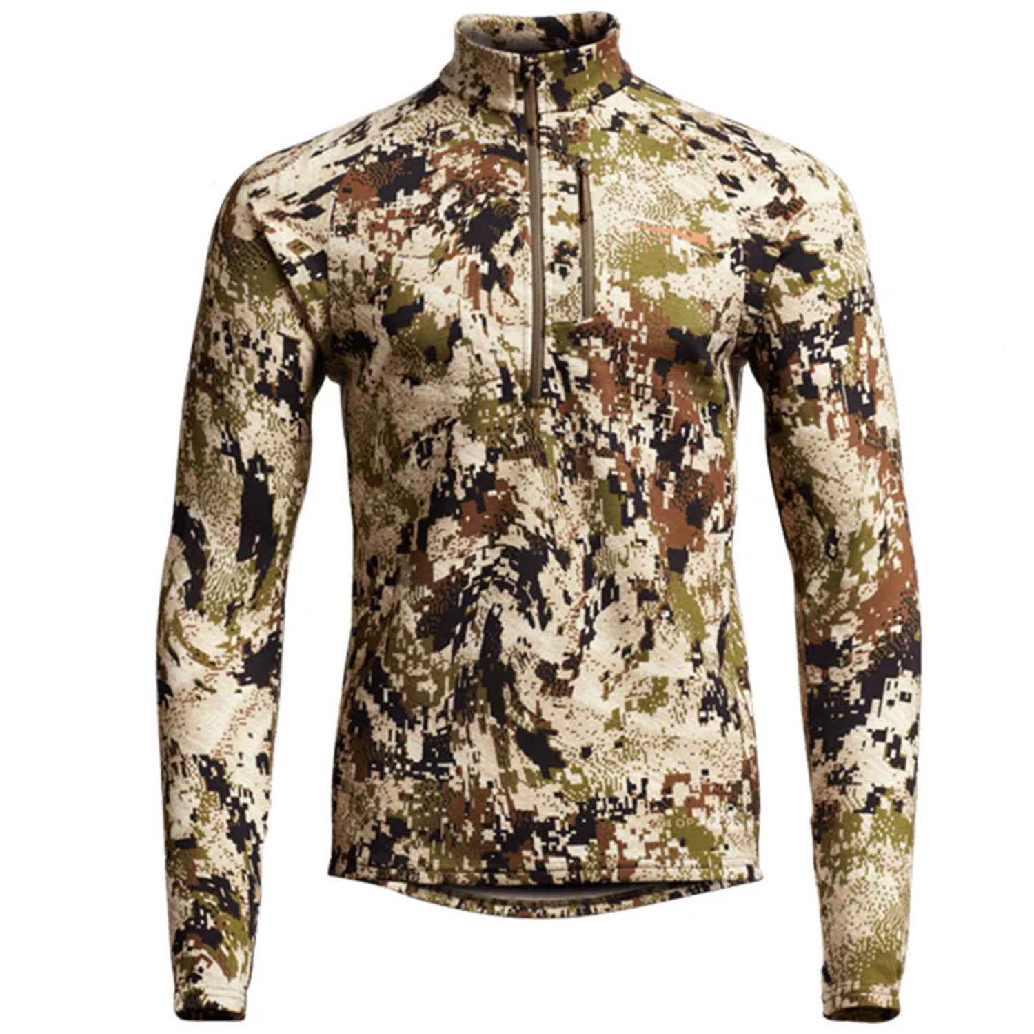 Sitka Gear Mezza zip Core Merino 330 (Optifade Subalpine) - Camicie