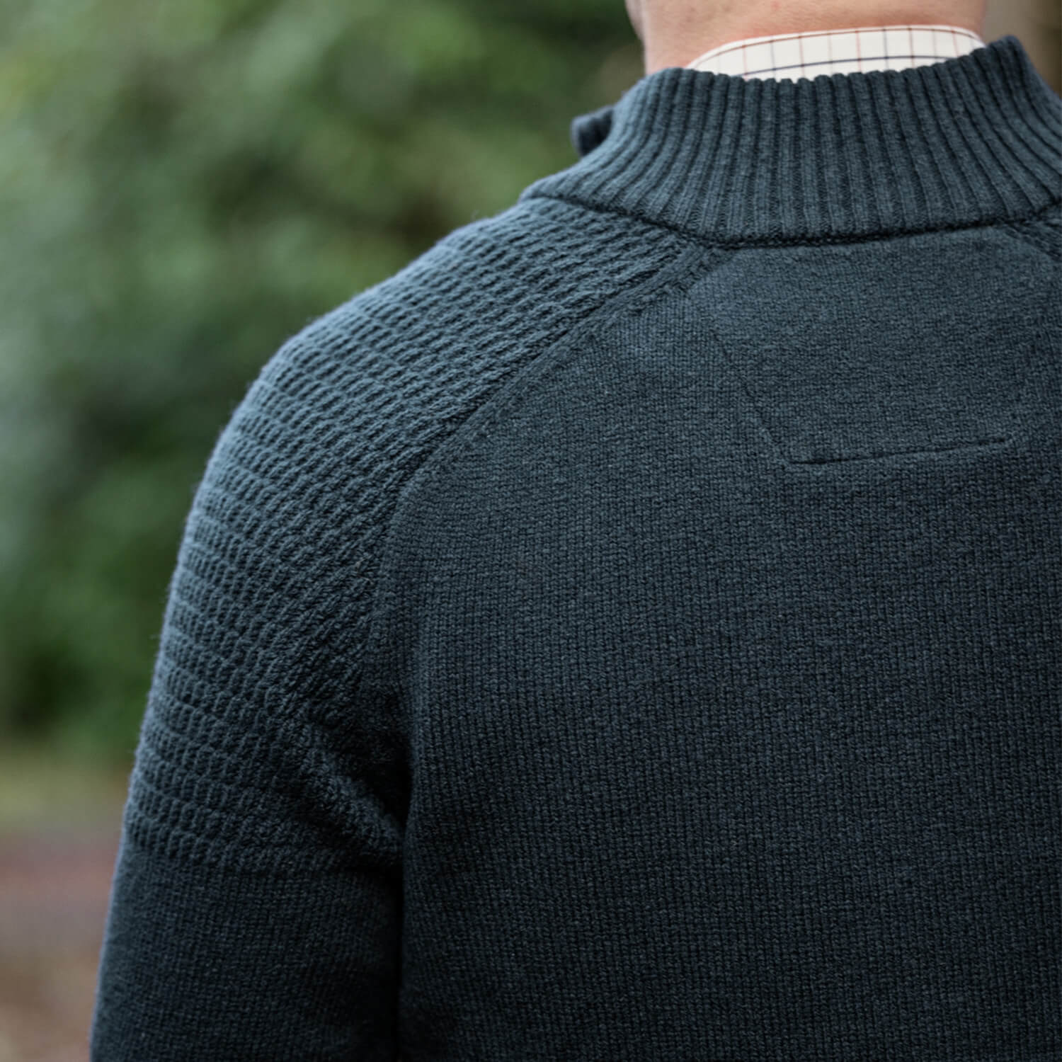 Härkila Strickpullover Half-Zip Vincent Merino (Dark Navy)