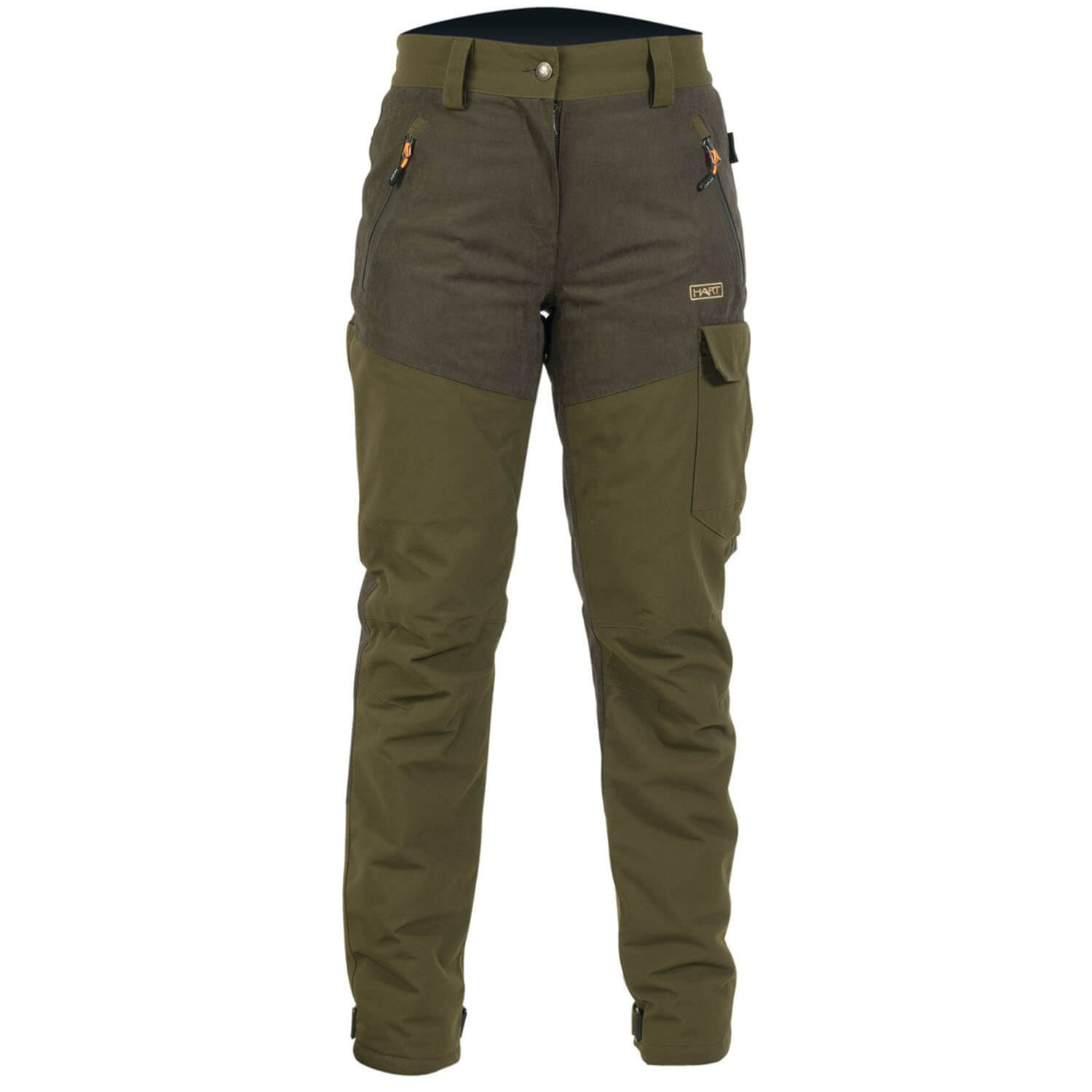  Hart Pantaloni invernali da donna Taunus XHP-TW (Oliva Oscuro) - Pantaloni da caccia