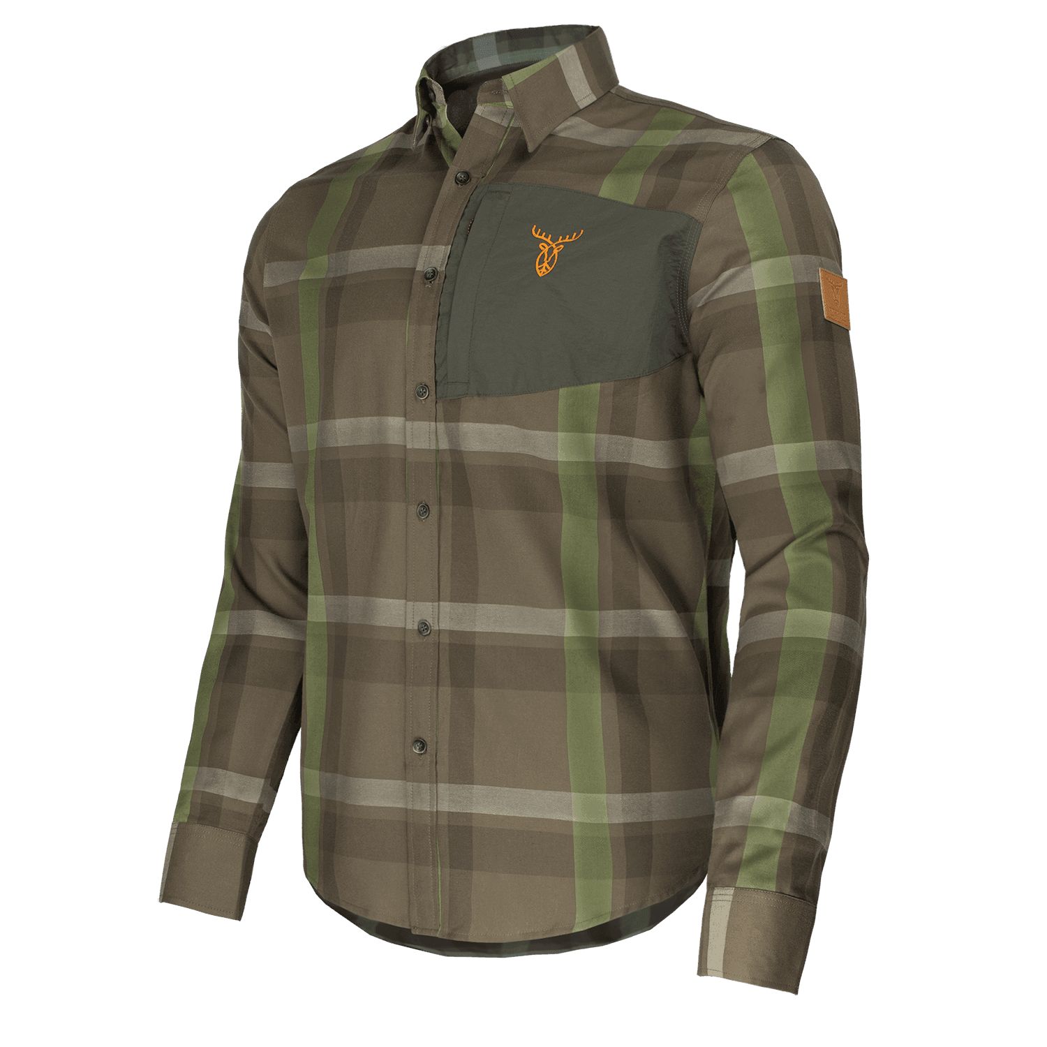  Pirscher Gear Camicia da campo (Marsh Brown)