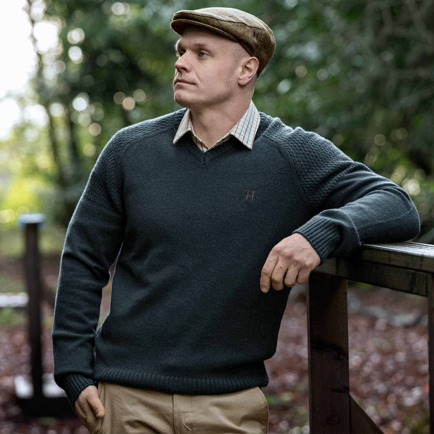 Härkila Strickpullover Vincent Merino (Dark Navy)