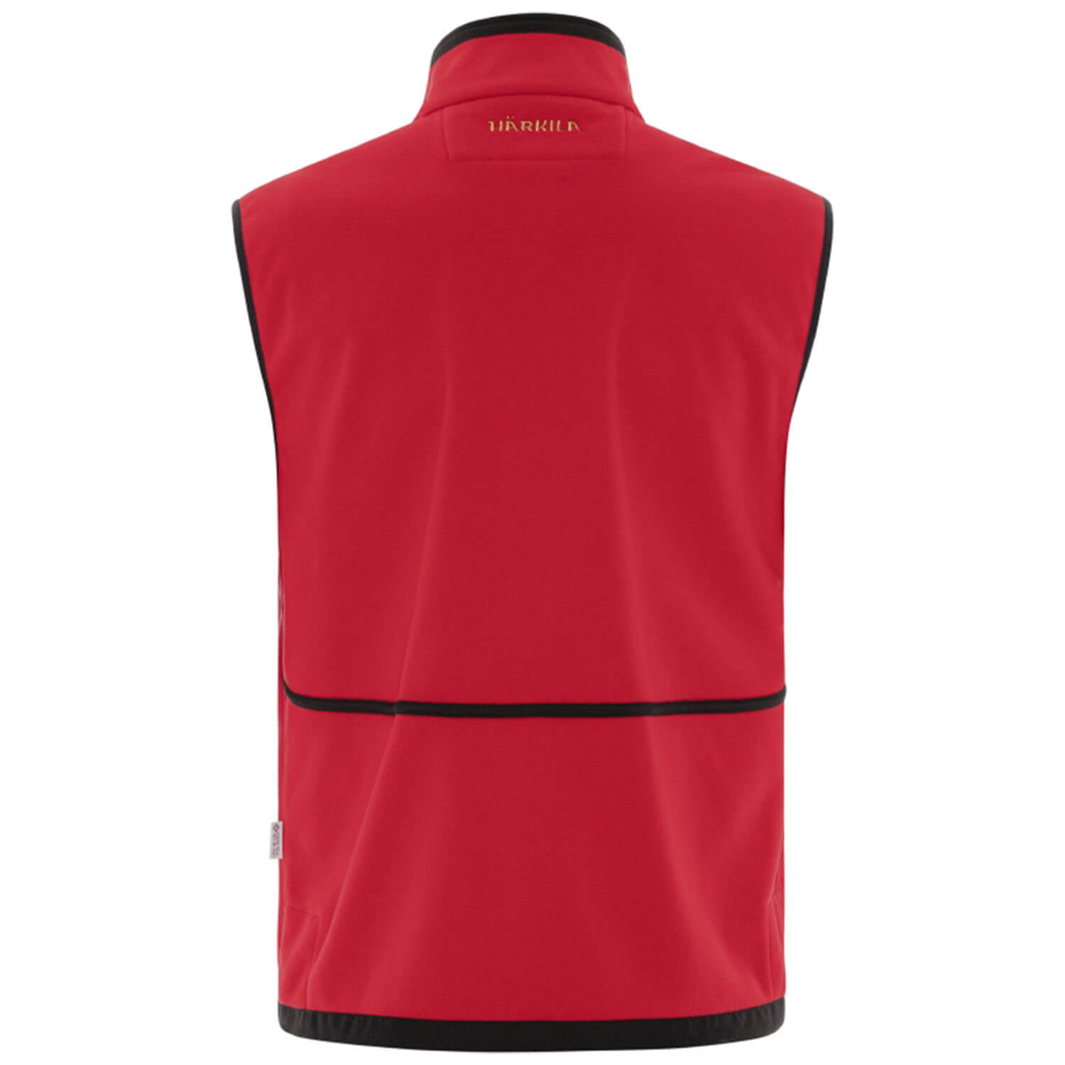  Härkila Gilet in pile Kamko (marrone/rosso)