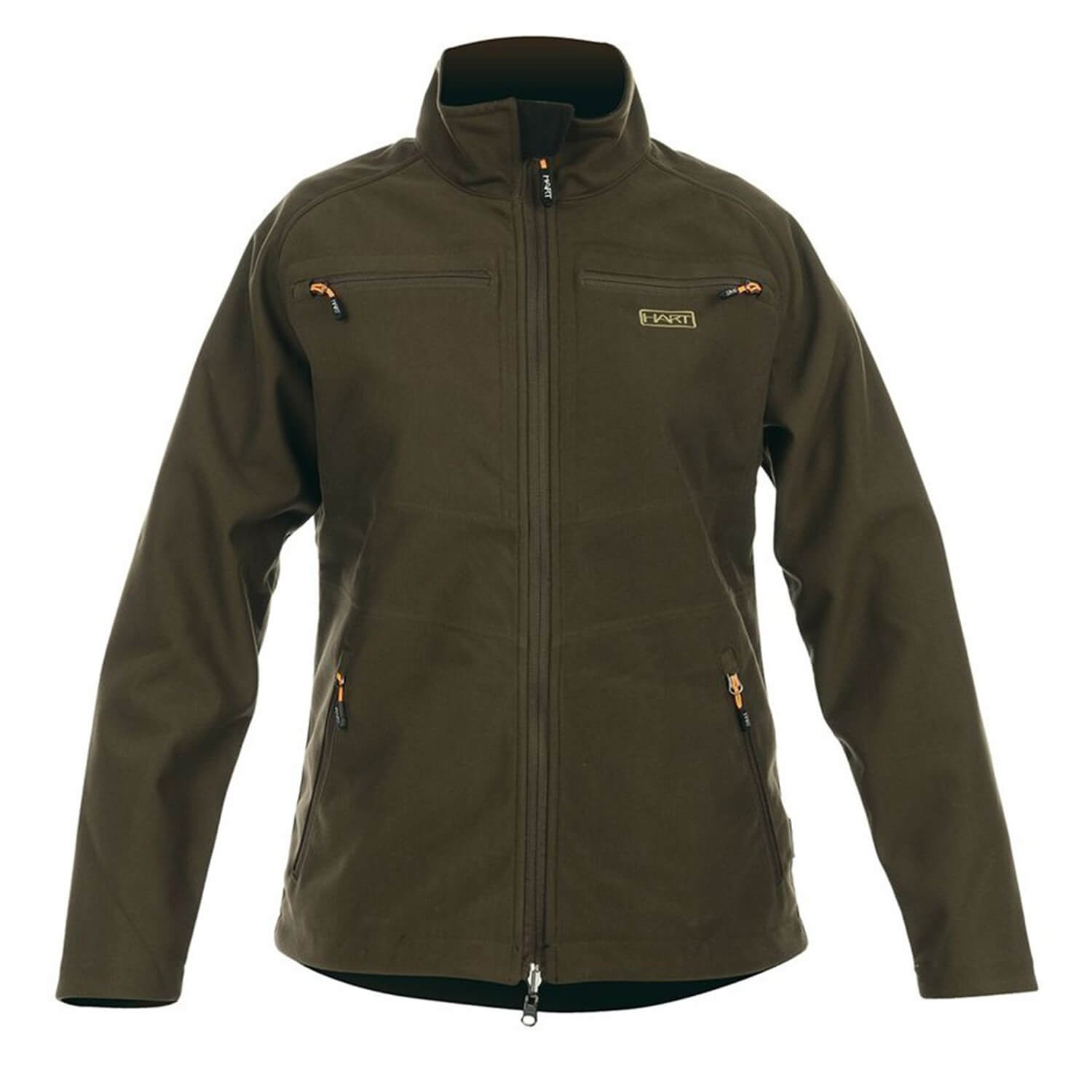Hart Damen Wende-Softshelljacke Tulsa-S (Dark Olive/HV-Camo) - Jagdjacken