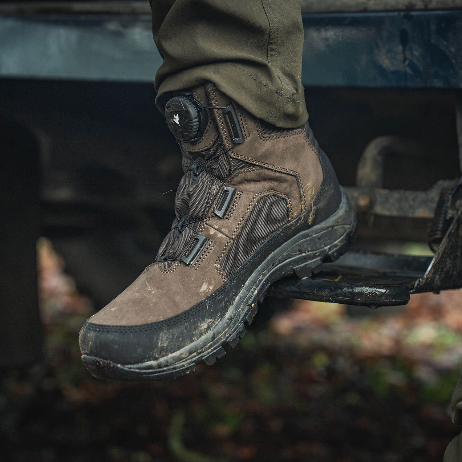  Seeland Stivali da caccia Enduro Dial Mid (marrone scuro)