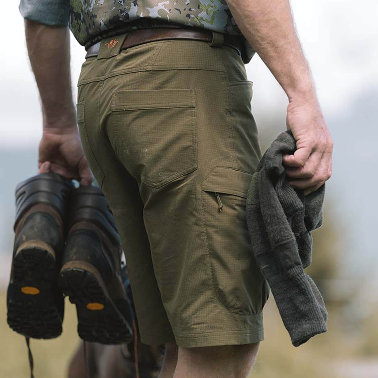  Blaser HunTec Pantaloncini da caccia AirFlow (oliva)