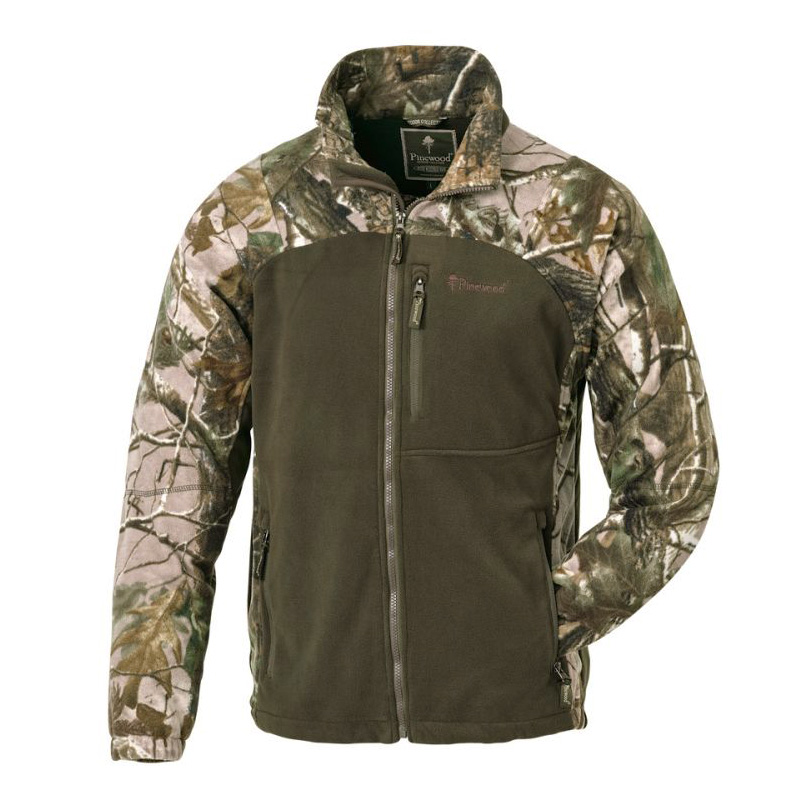 Pinewood Fleece Jacke Oviken - Grün/Xtra