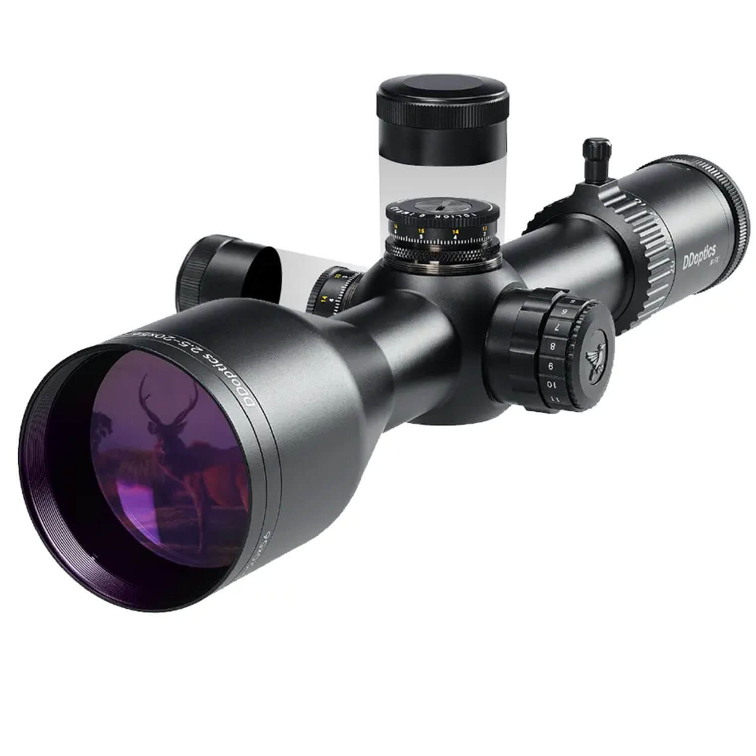  DDoptics Cannocchiale da puntamento Nighteagle V8 2,5-20x56 NFX