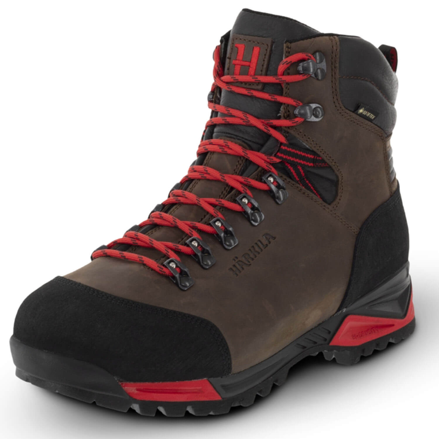  Härkila Stivali da caccia Forest Hunter Mid GTX (Marrone scuro) - Scarpe e stivali