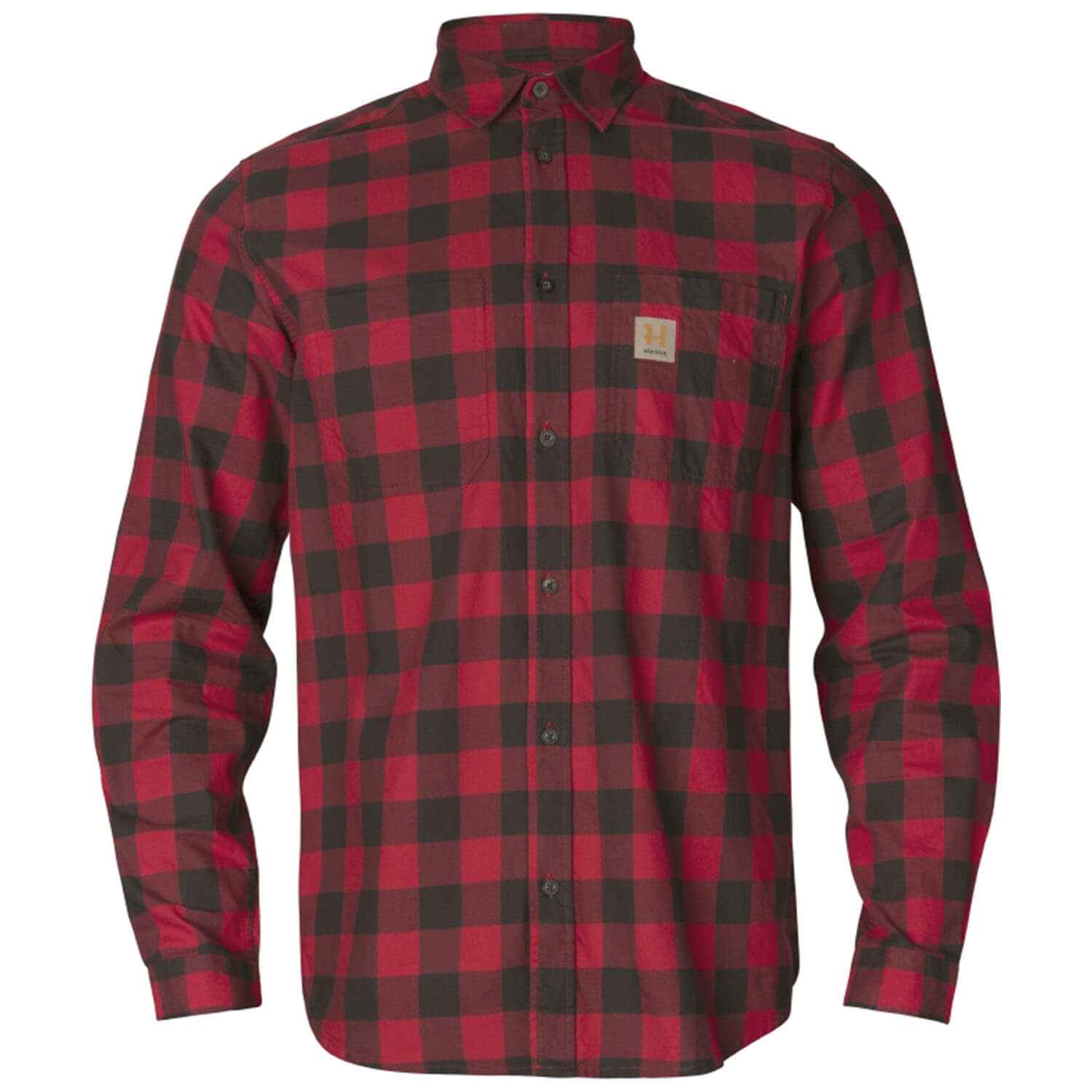 Härkila Camicia da caccia Scandinavian (Red Check) - Camicie da caccia